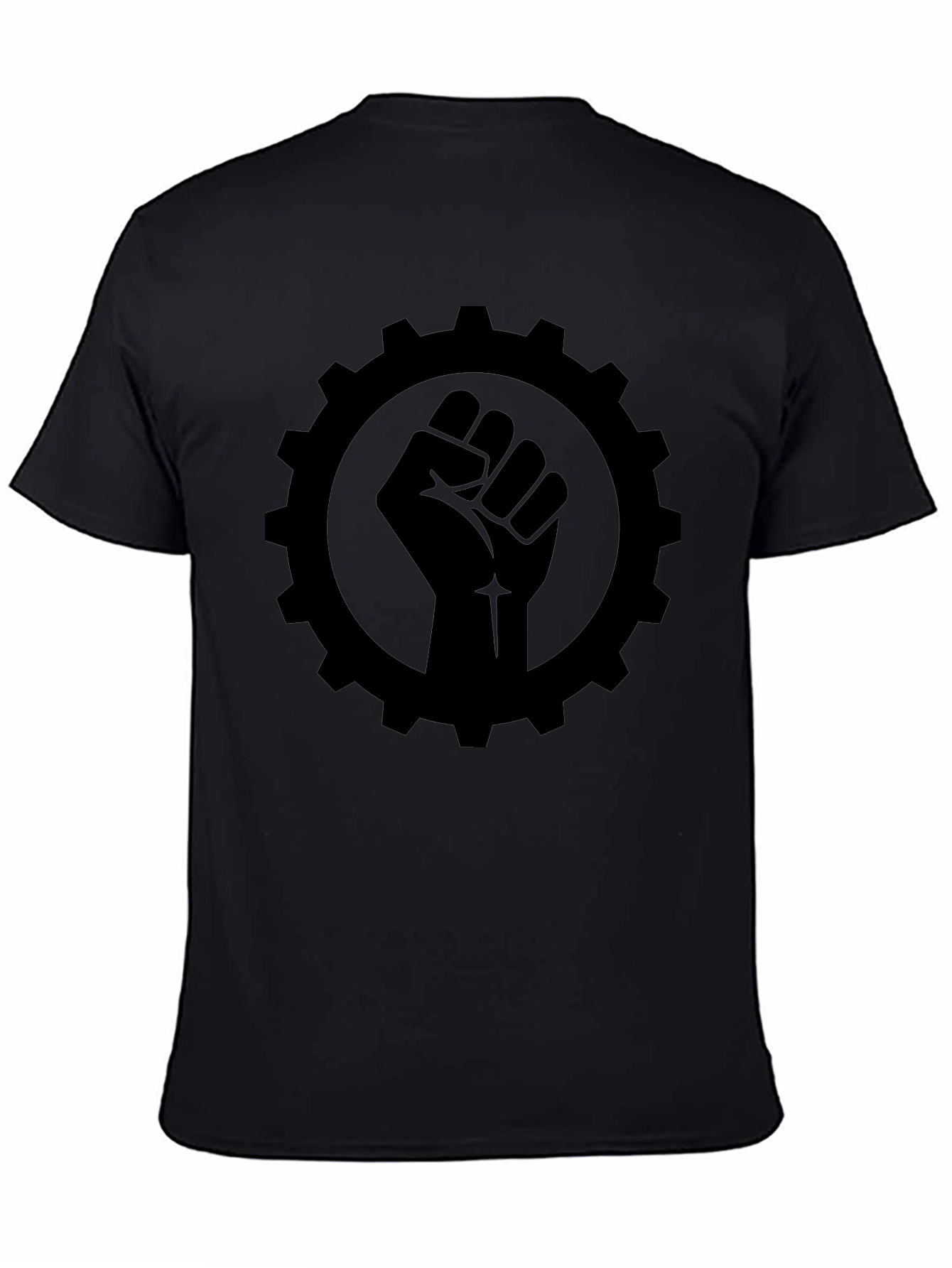 Gear Fist Graphic Tee - Black