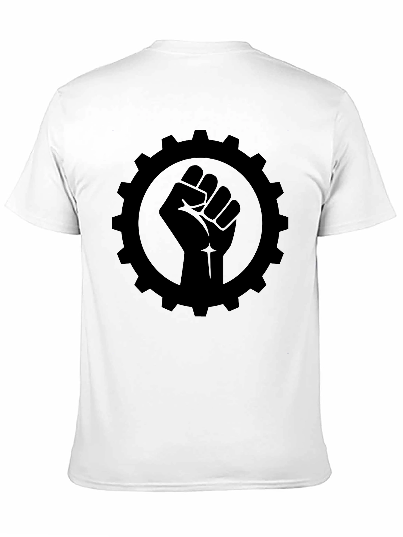 Gear Fist Graphic Tee - Black