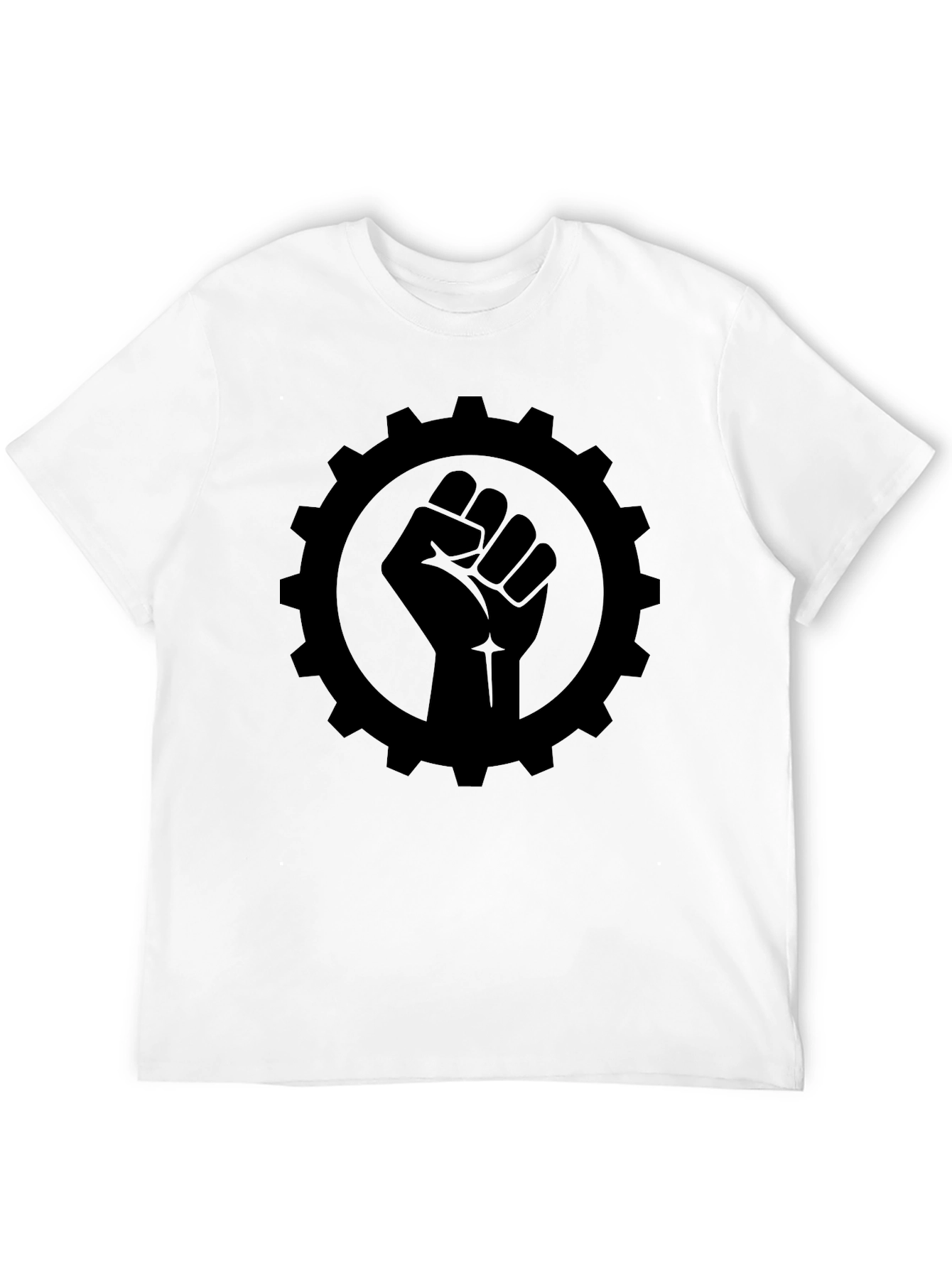 Gear Fist Graphic Tee - Black