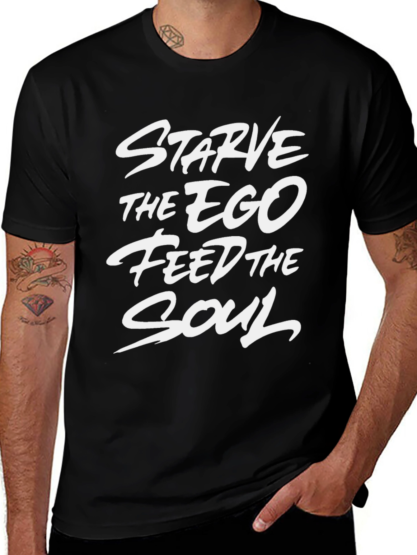 Starve the Ego Feed the Soul Graphic Tee