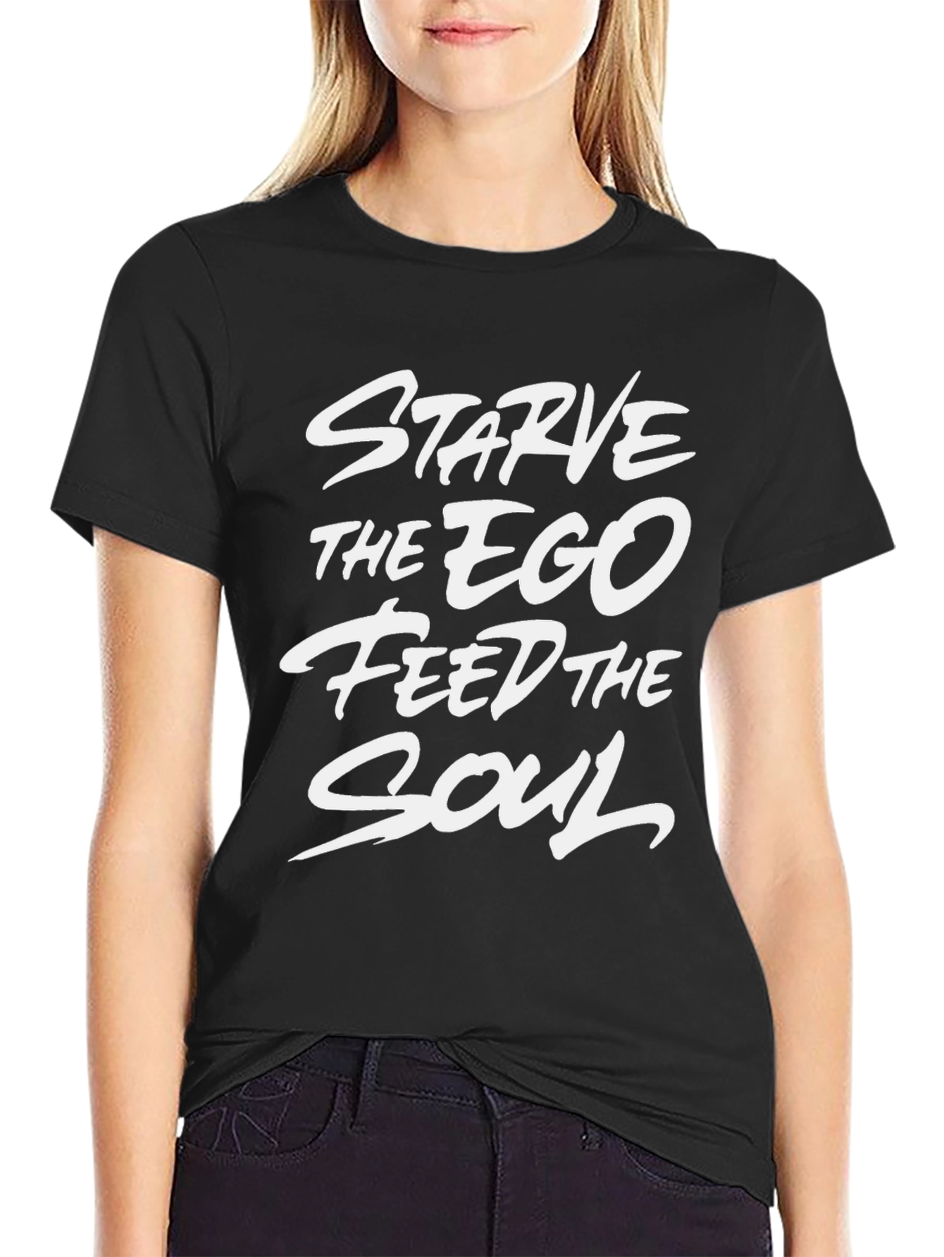 Starve the Ego Feed the Soul Graphic Tee