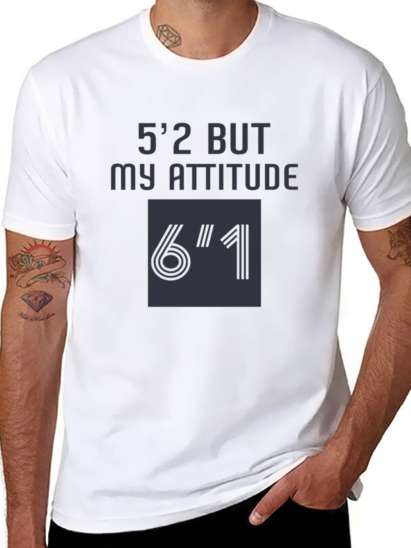 Funny 52 But My Attitude 61 T-Shirt