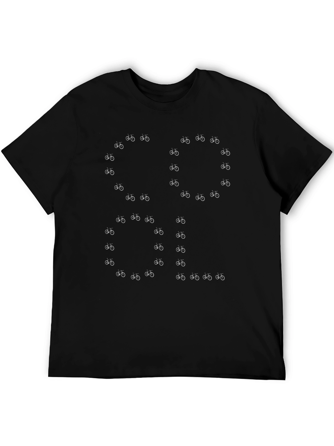 Bicycle Pattern Tee - Cycling Passion T-Shirt