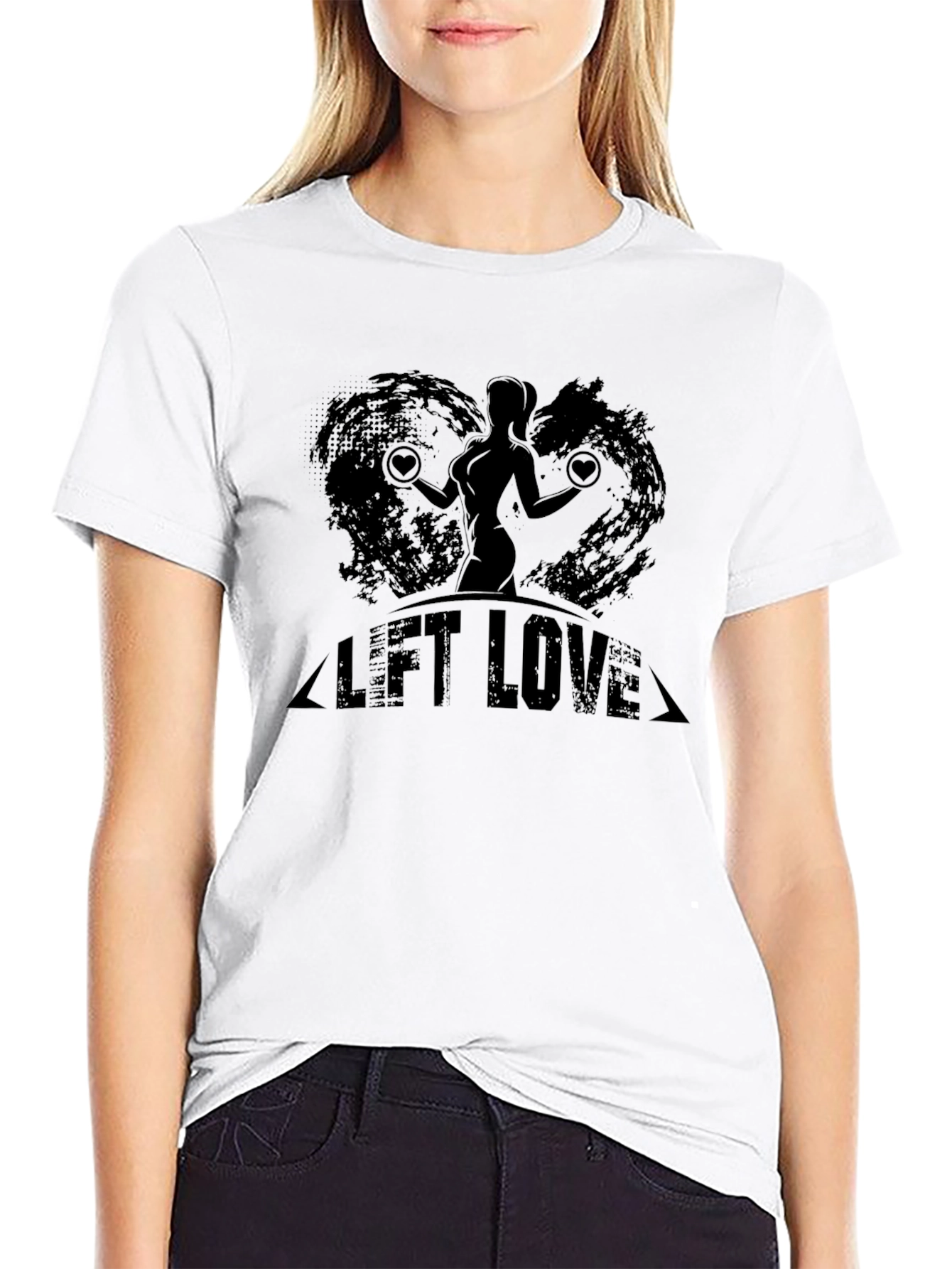 Lift Love Graphic T-Shirt - Fitness Apparel