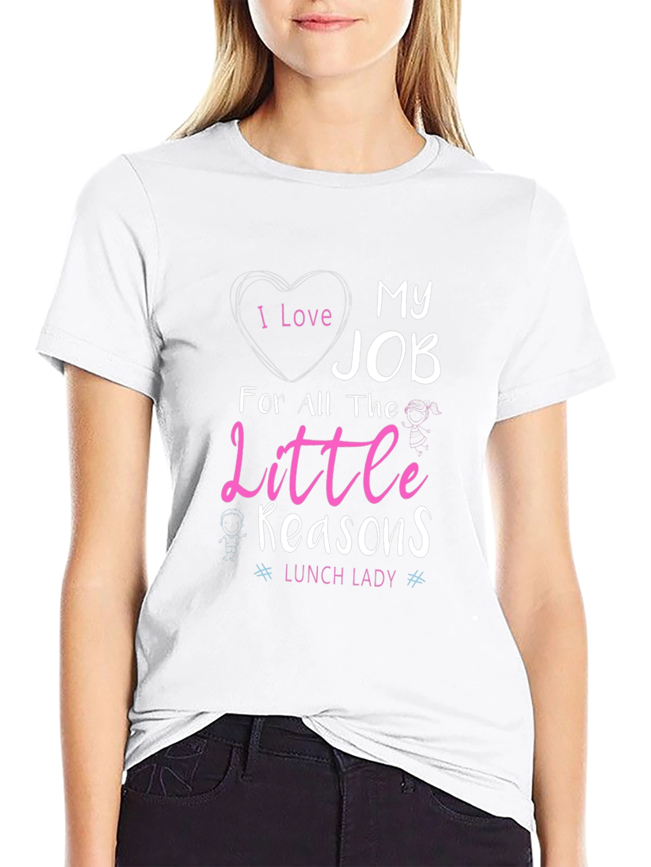 I Love My Job Lunch Lady T-Shirt
