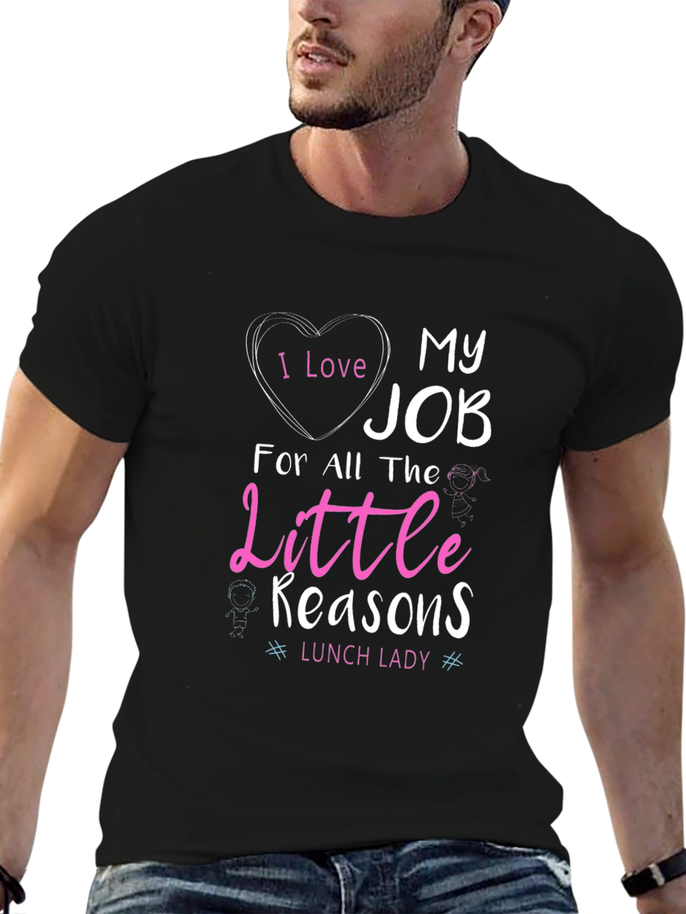 I Love My Job Lunch Lady T-Shirt