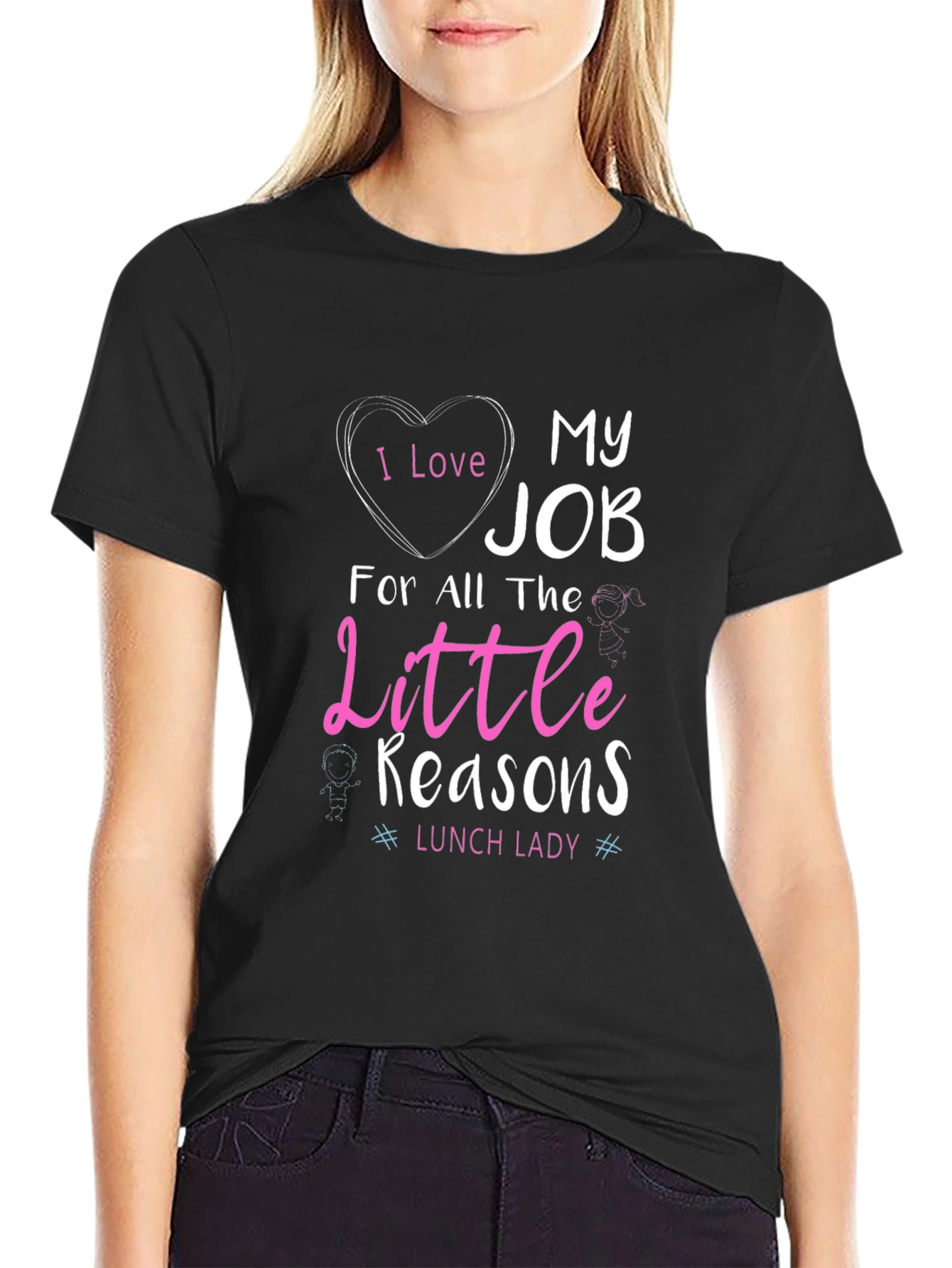 I Love My Job Lunch Lady T-Shirt