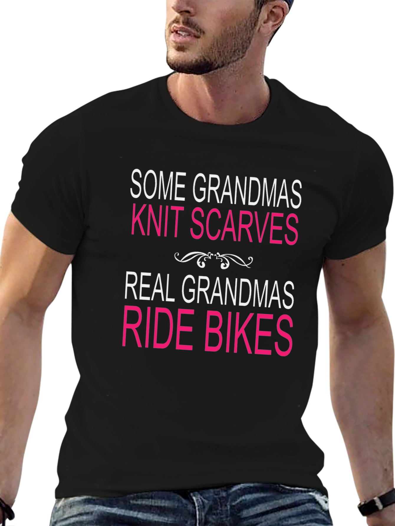 Grandma Bikes T-Shirt - Funny Biker Tee