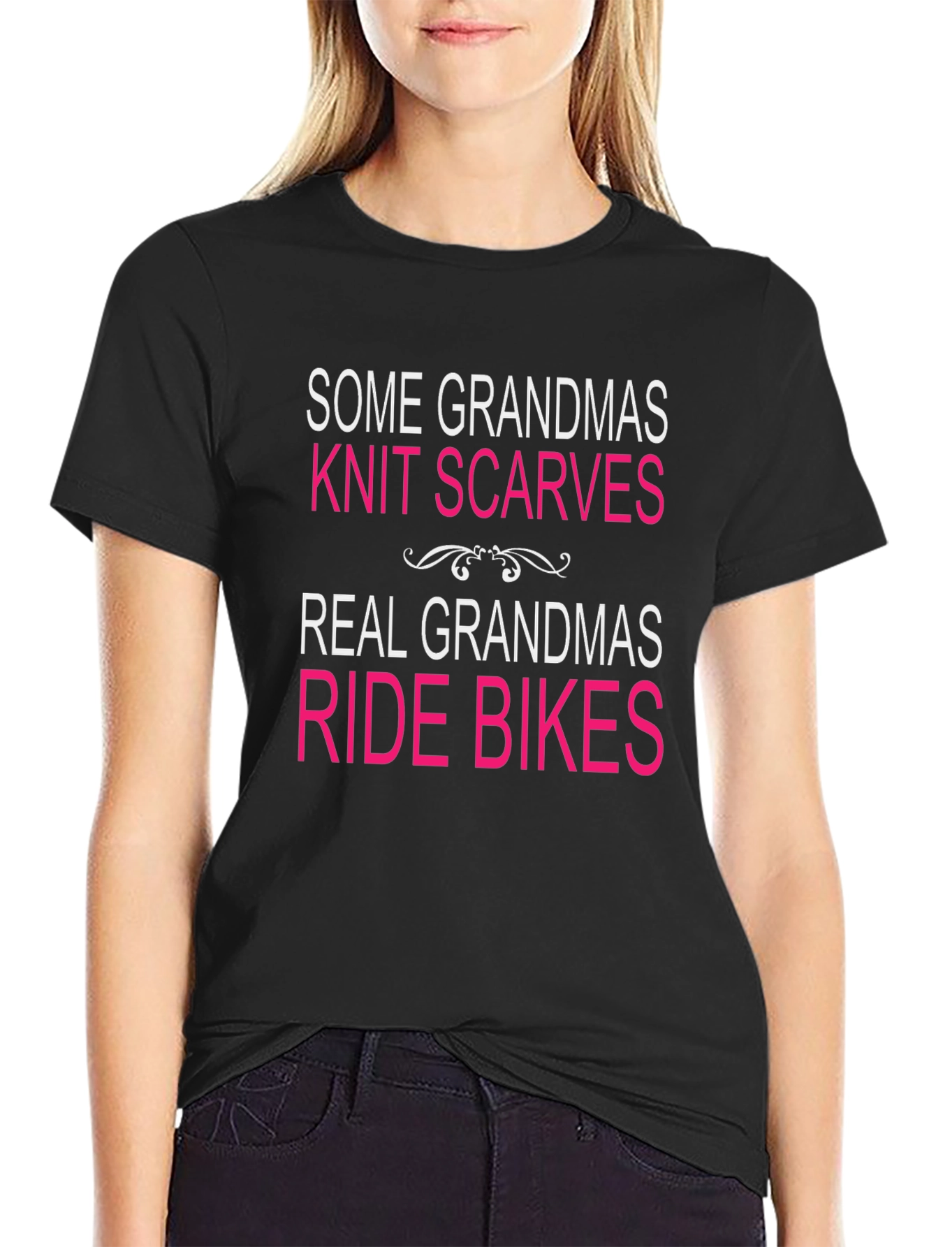 Grandma Bikes T-Shirt - Funny Biker Tee