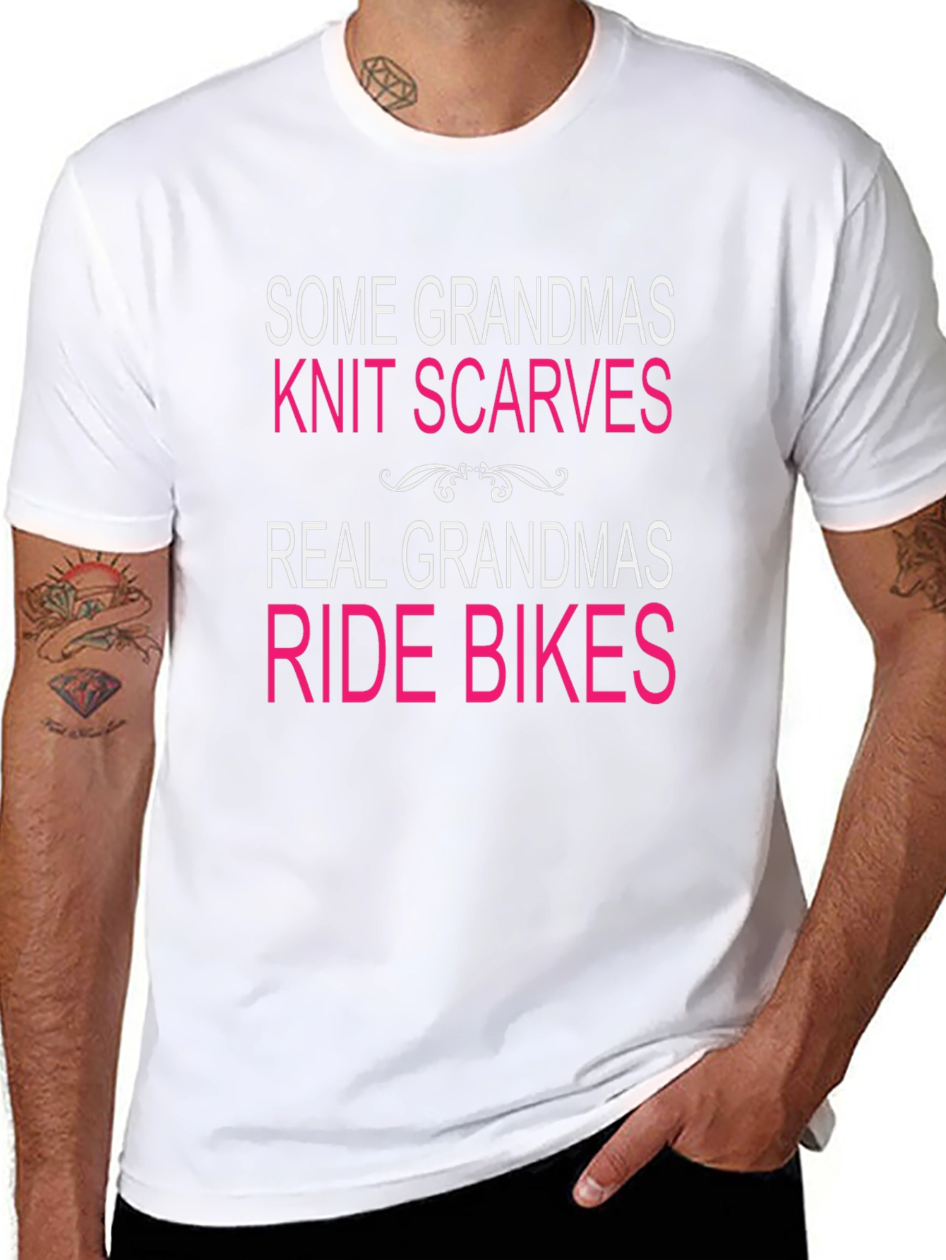 Grandma Bikes T-Shirt - Funny Biker Tee