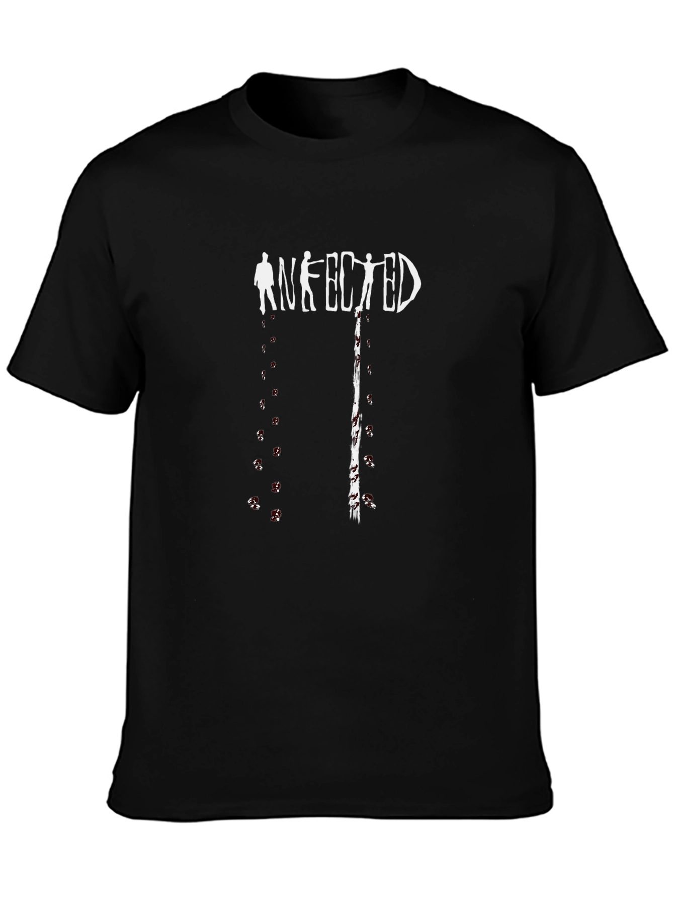 Infected Graphic Print T-Shirt