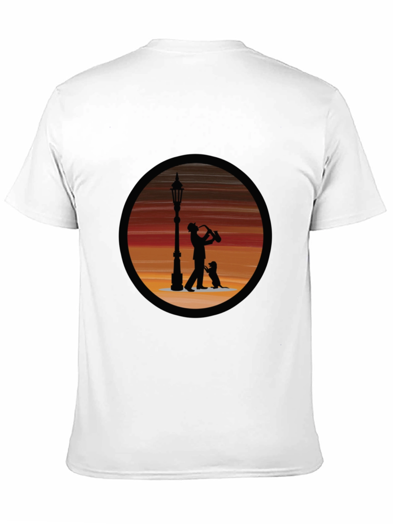 Silhouette Musician Graphic Tee