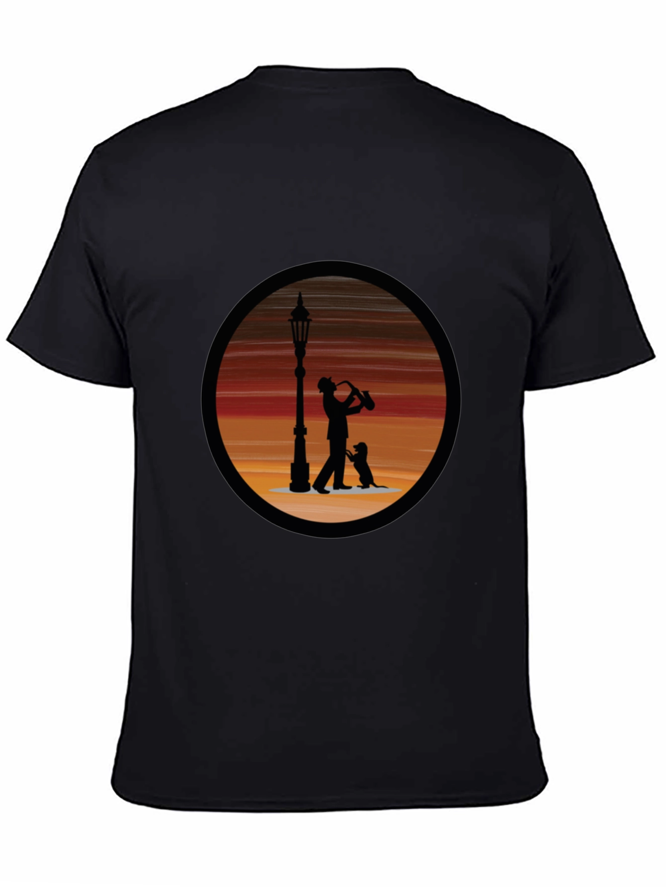 Silhouette Musician Graphic Tee