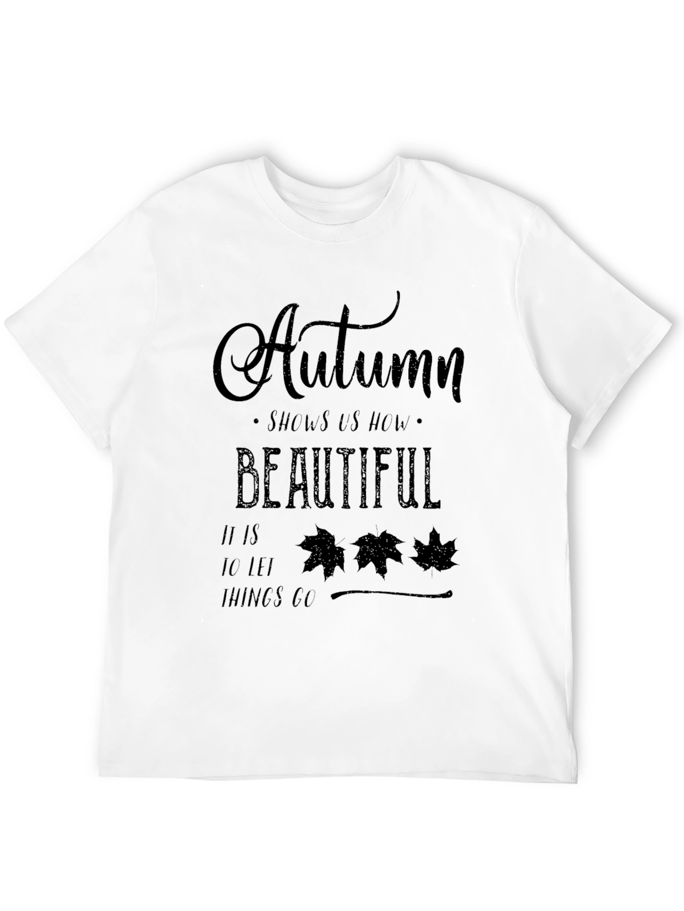 Autumn Graphic T-Shirt - Inspirational Seasonal Tee