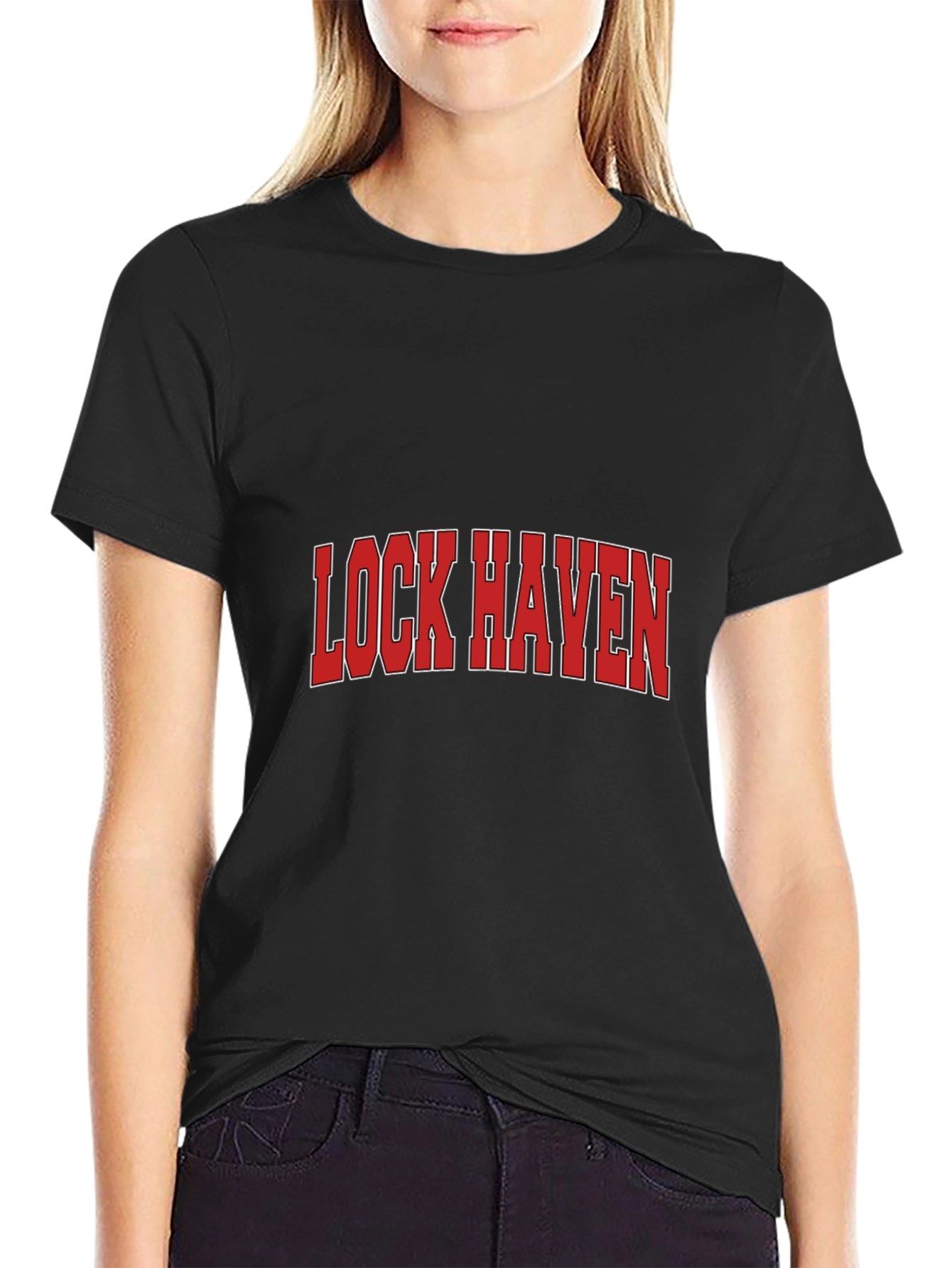 Lock Haven Black T-Shirt