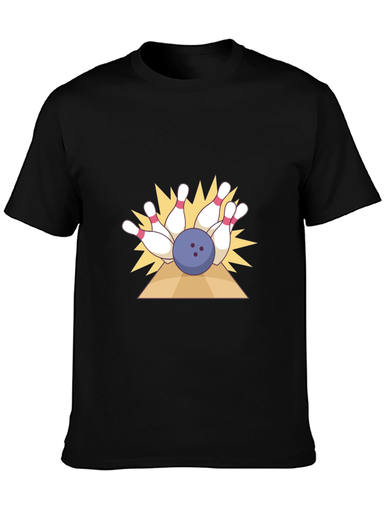 Bowling Strike Graphic T-Shirt