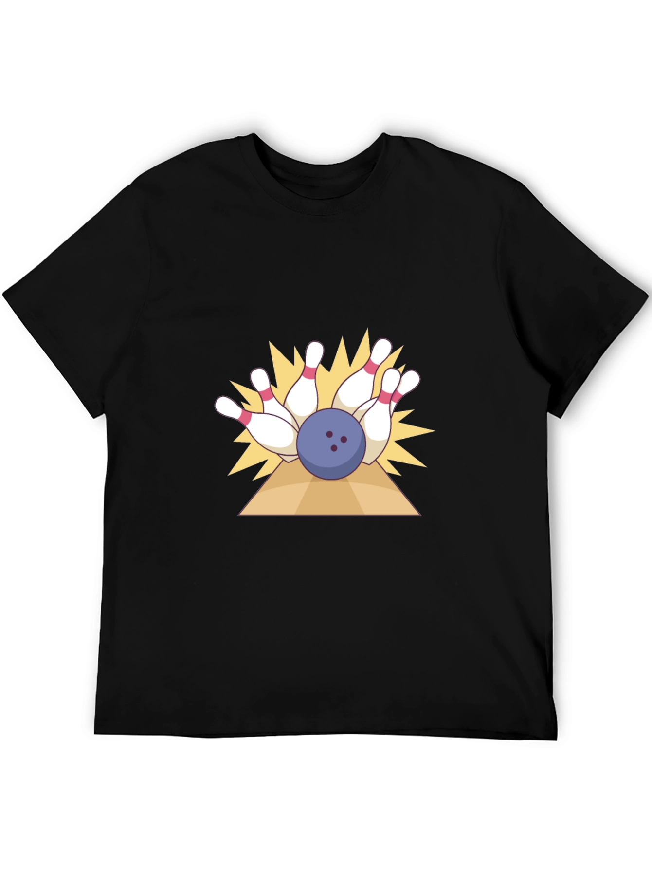 Bowling Strike Graphic T-Shirt