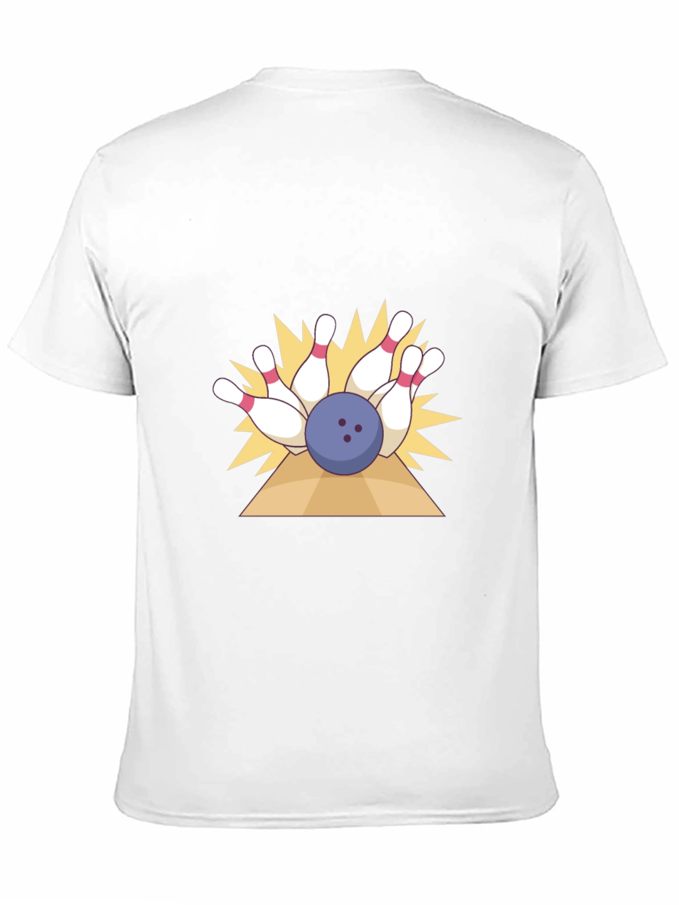 Bowling Strike Graphic T-Shirt