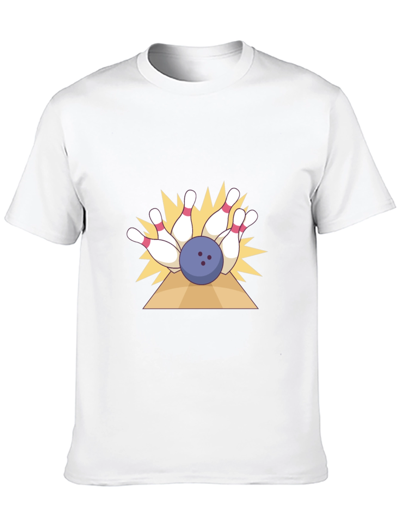 Bowling Strike Graphic T-Shirt