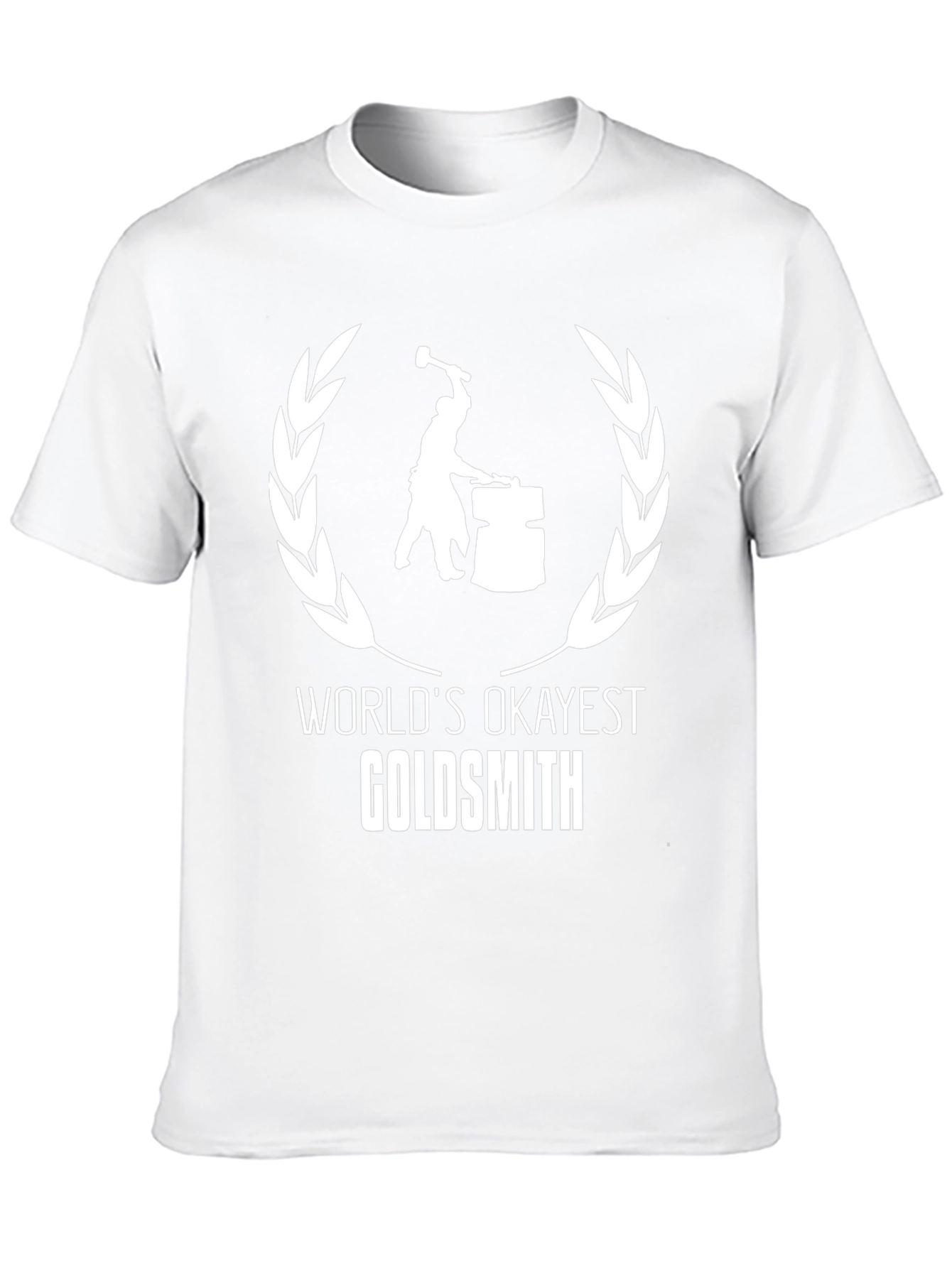Worlds Okayest Goldsmith T-Shirt - Black