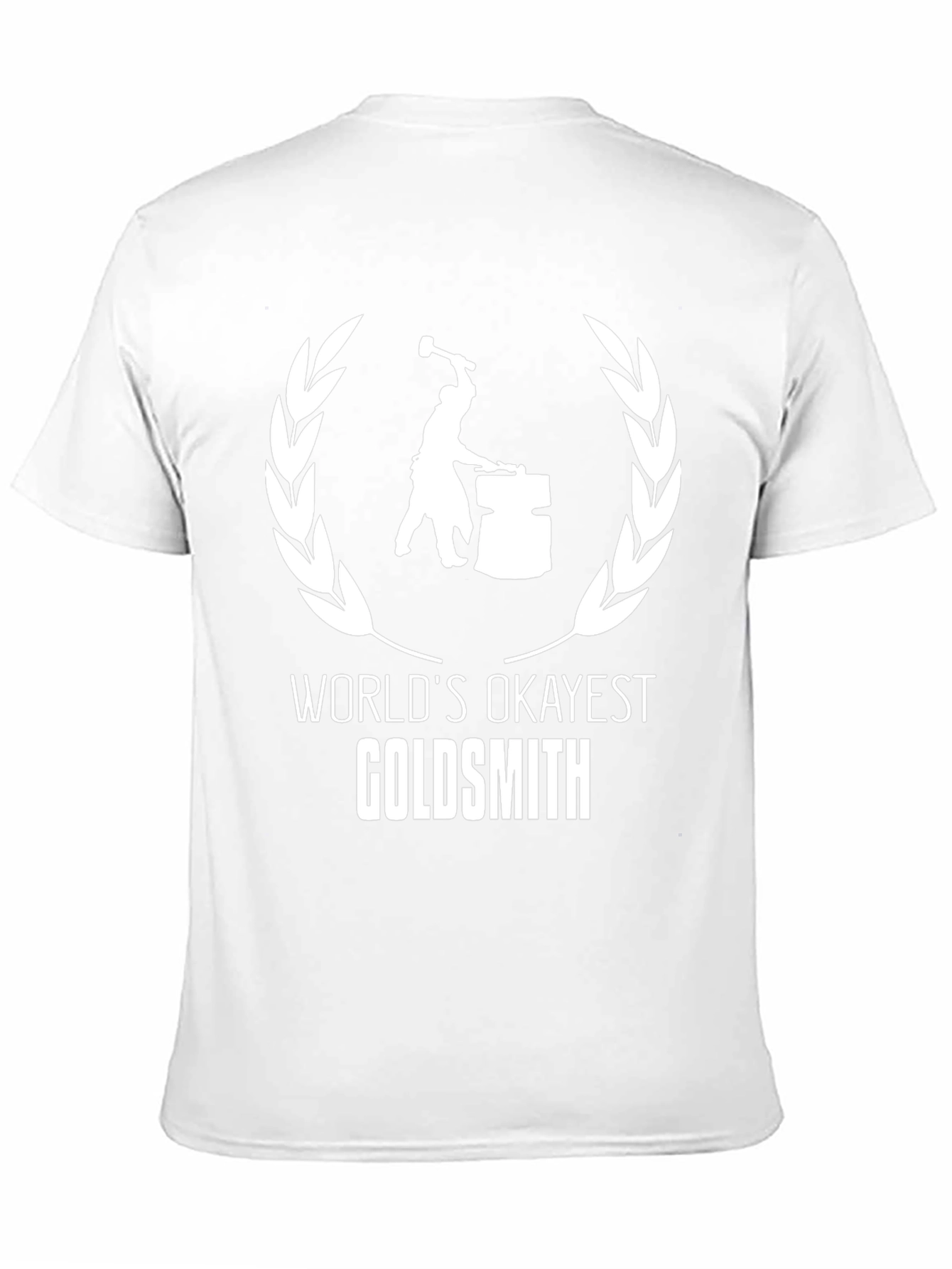 Worlds Okayest Goldsmith T-Shirt - Black