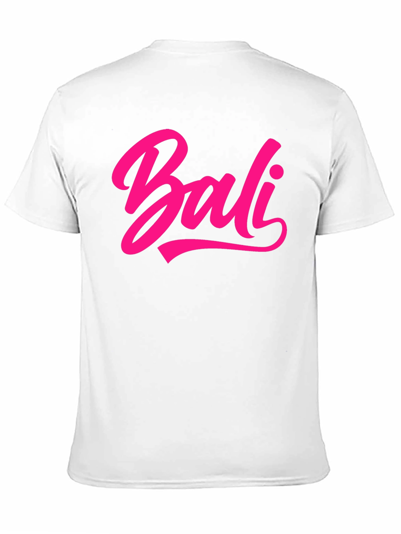 Bali Script Graphic Tee - Casual Style