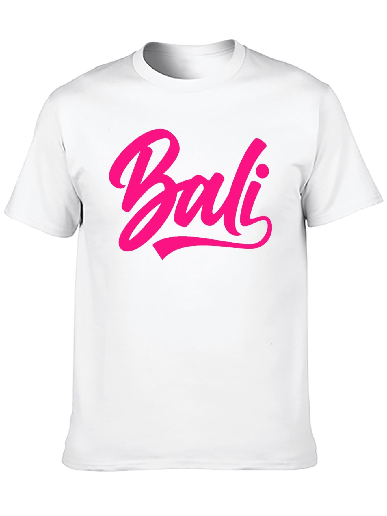 Bali Script Graphic Tee - Casual Style