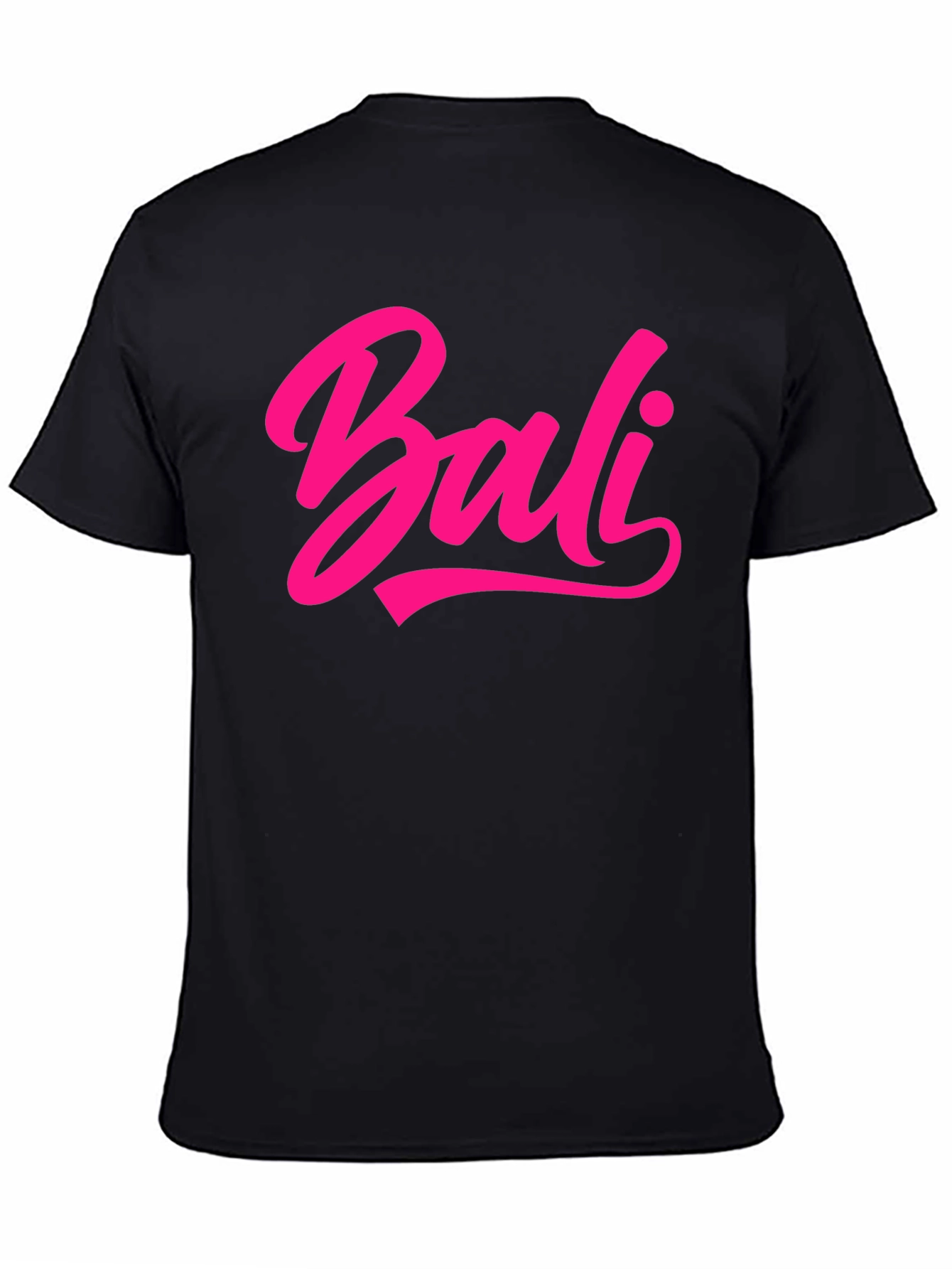 Bali Script Graphic Tee - Casual Style