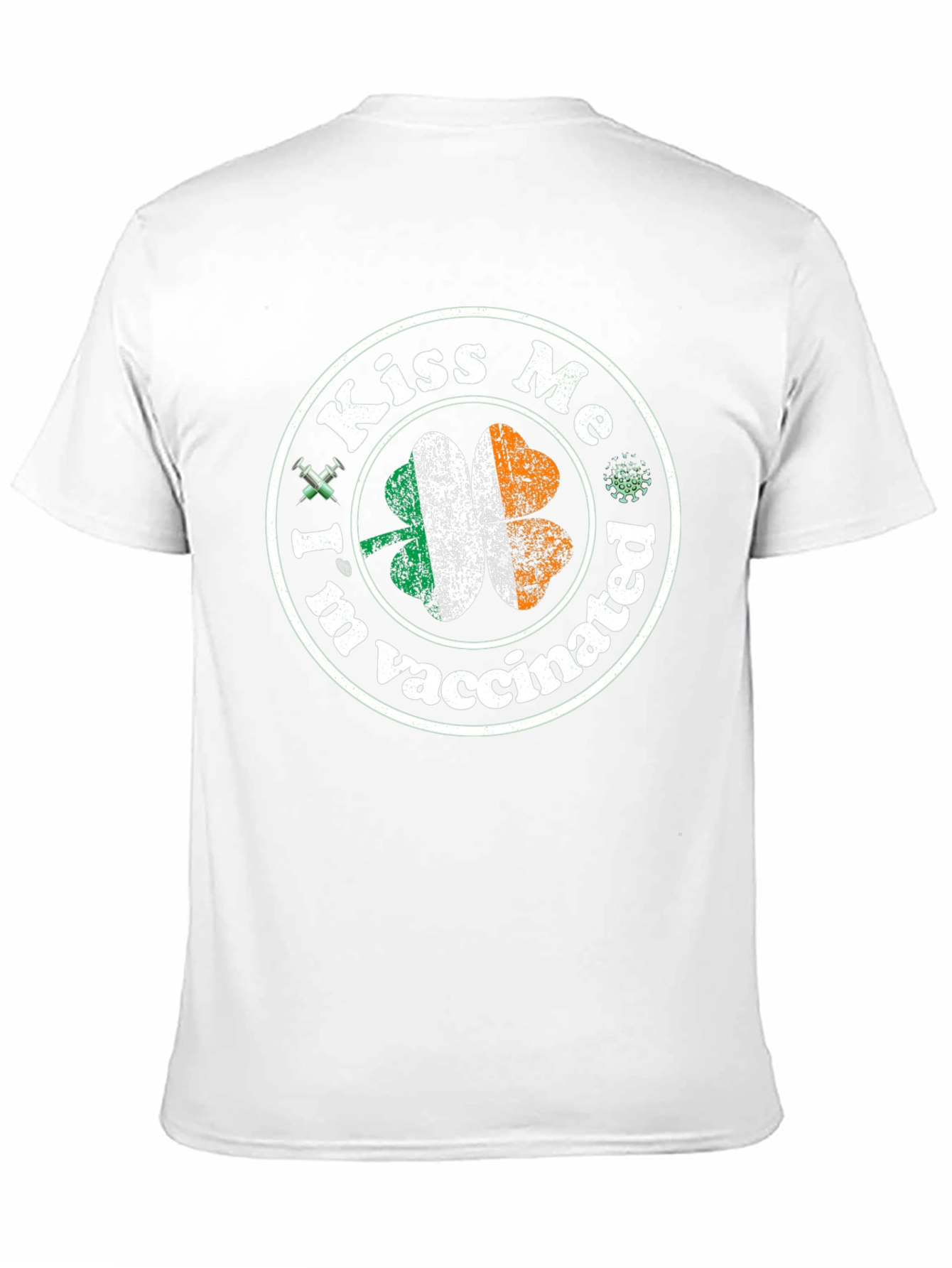 Kiss Me Im Vaccinated St. Patricks Day T-Shirt