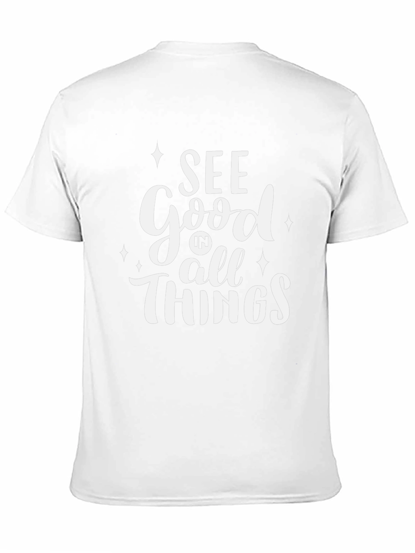 See Good in All Things Black T-Shirt