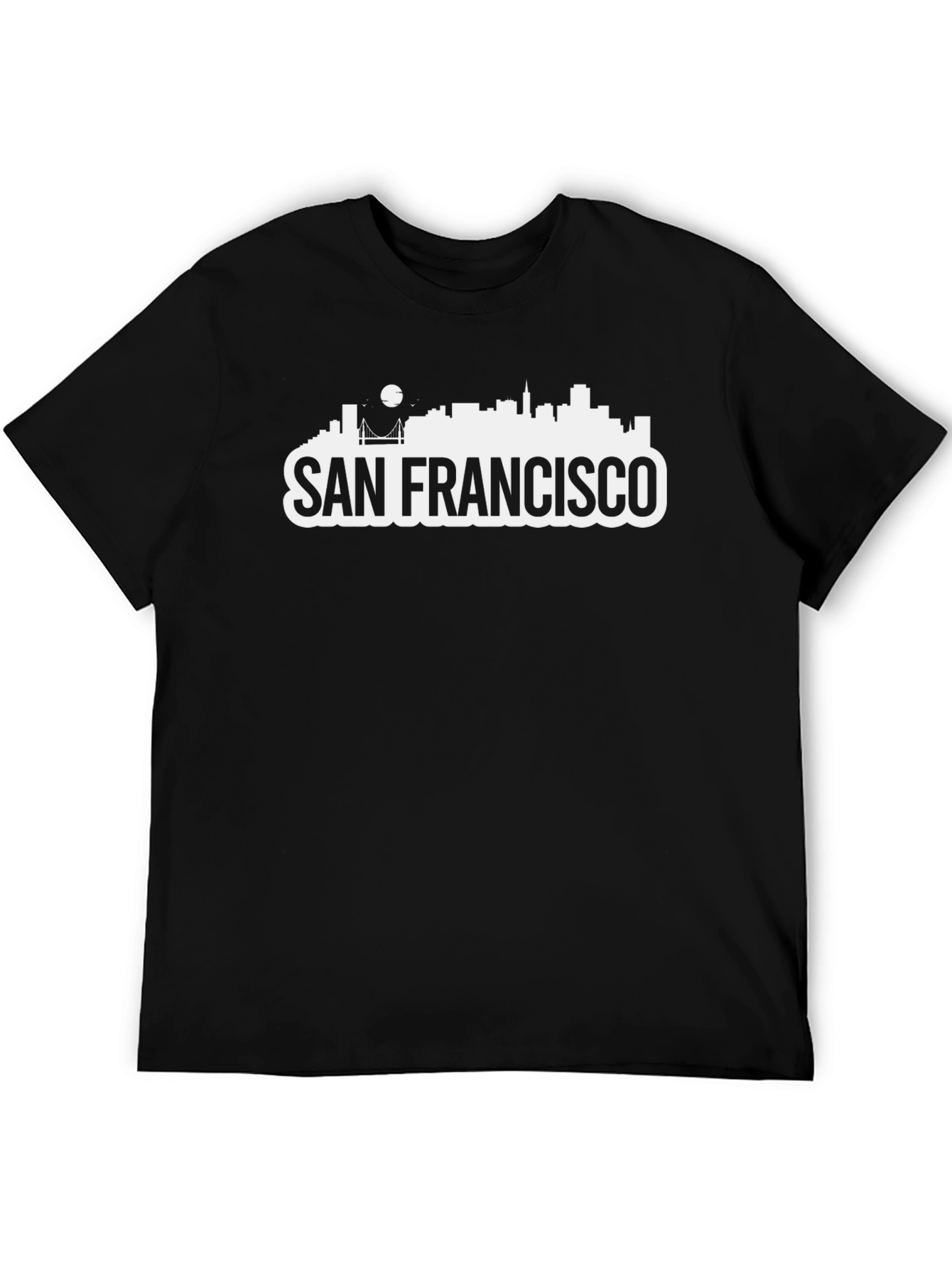San Francisco Skyline Graphic Tee - Black
