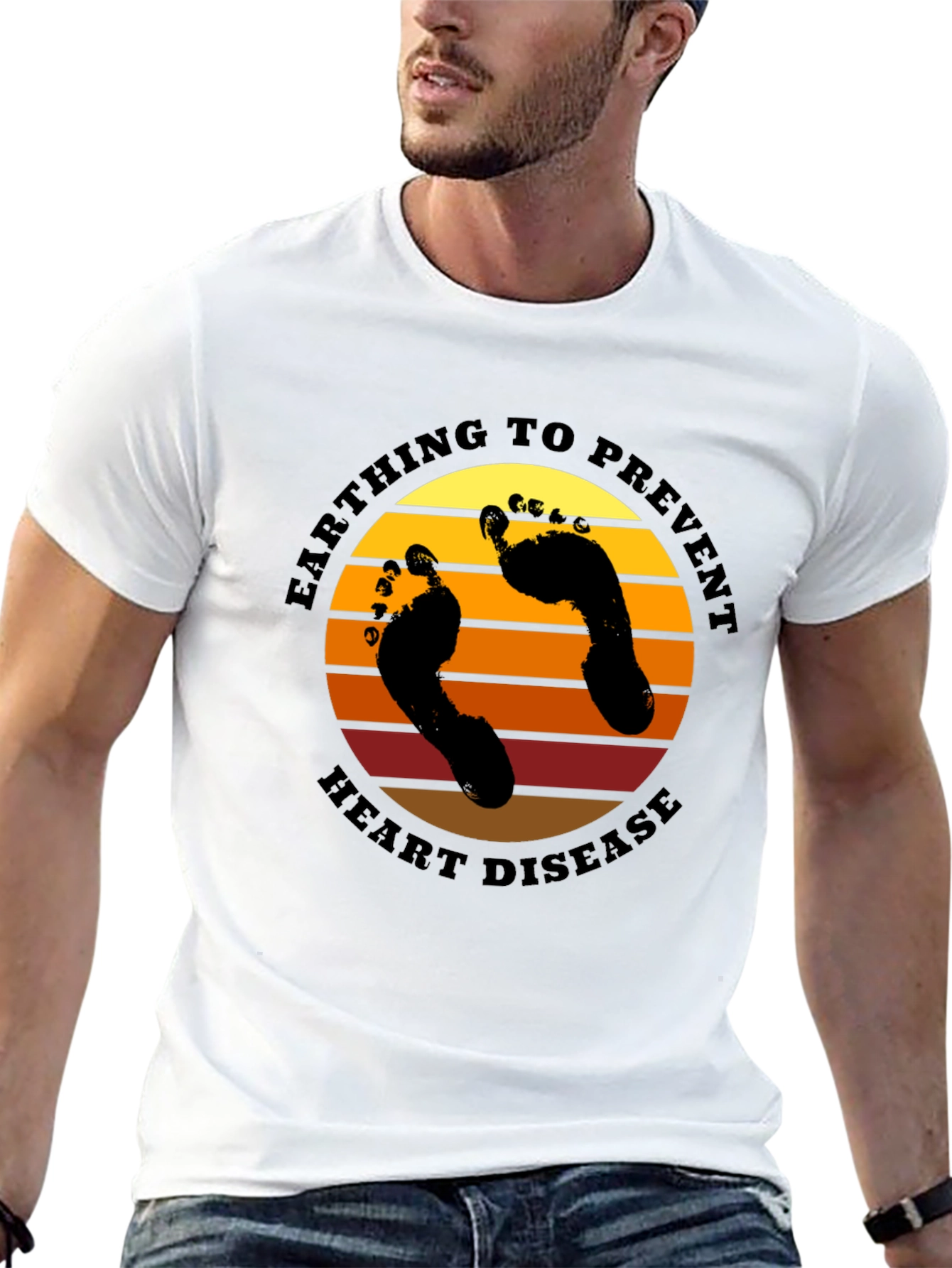 Earthing Heart Health Tee