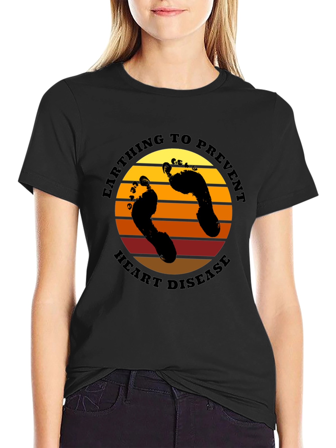 Earthing Heart Health Tee