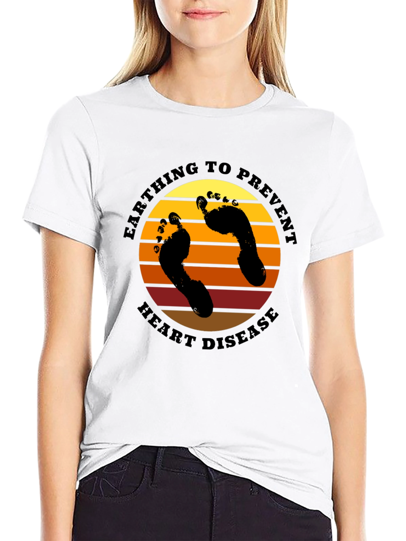Earthing Heart Health Tee