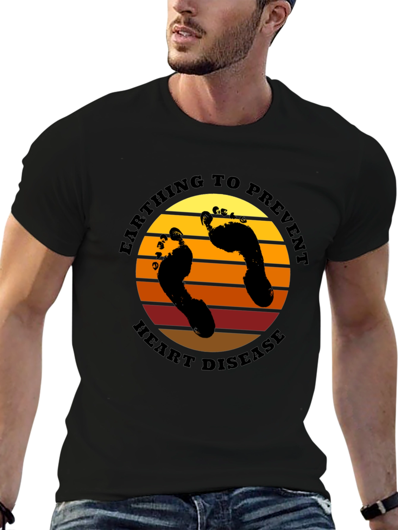 Earthing Heart Health Tee