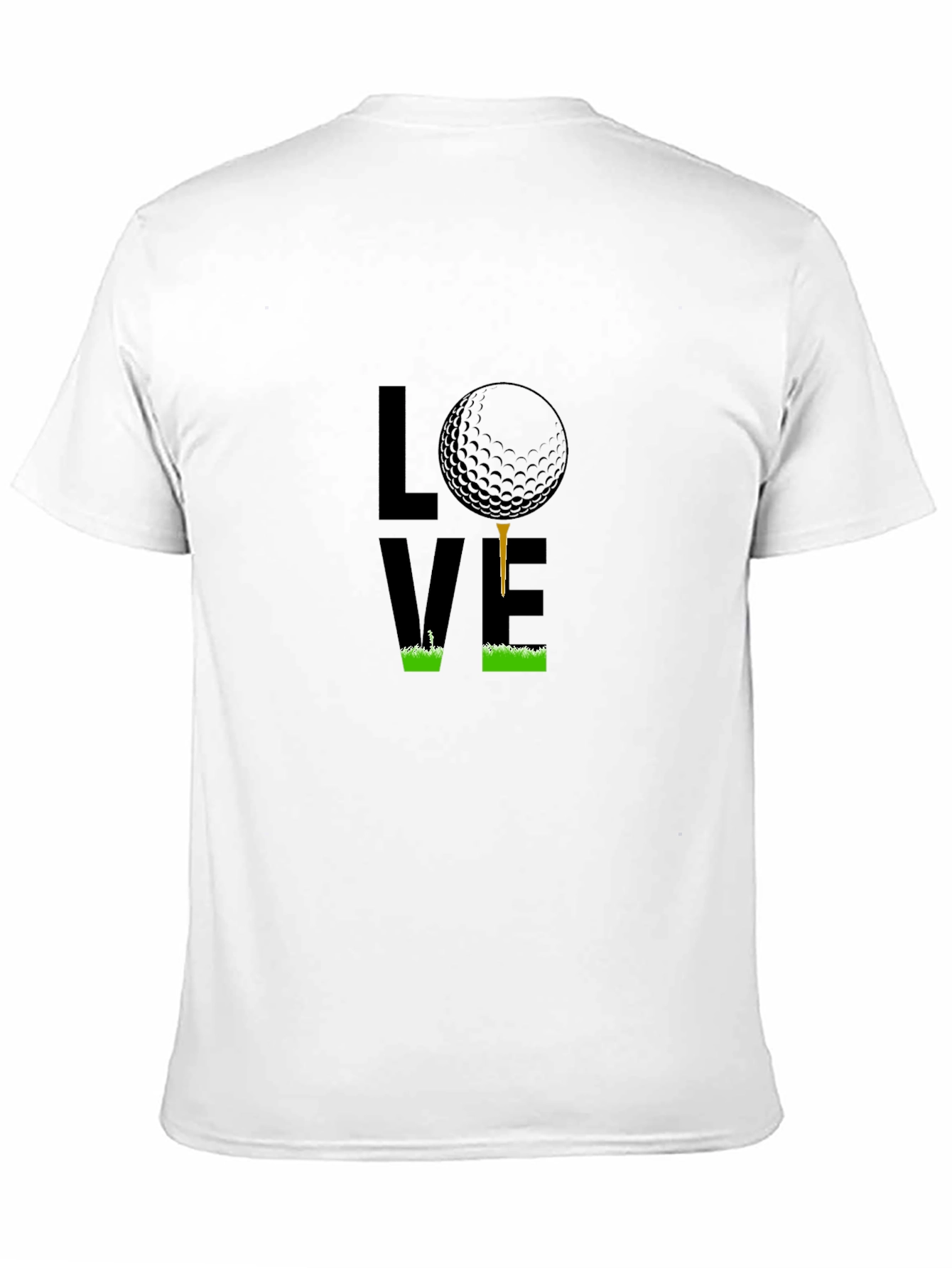 Golf Lover T-Shirt - Tee and Ball Design