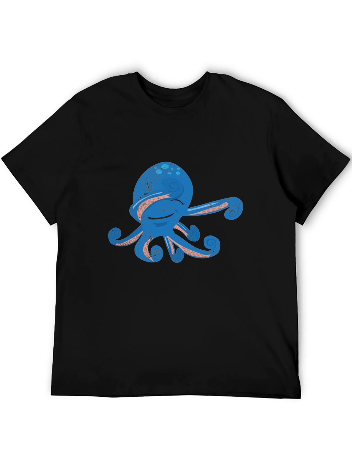 Cool Octopus Graphic Tee - Soft Cotton Blend
