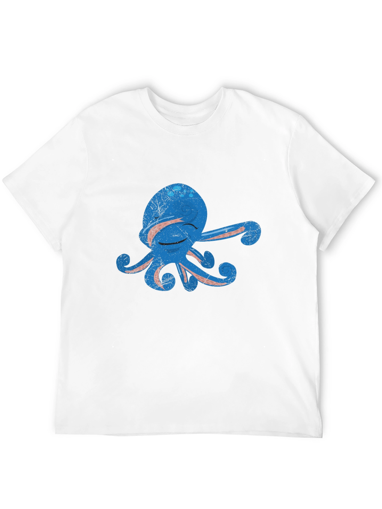 Cool Octopus Graphic Tee - Soft Cotton Blend