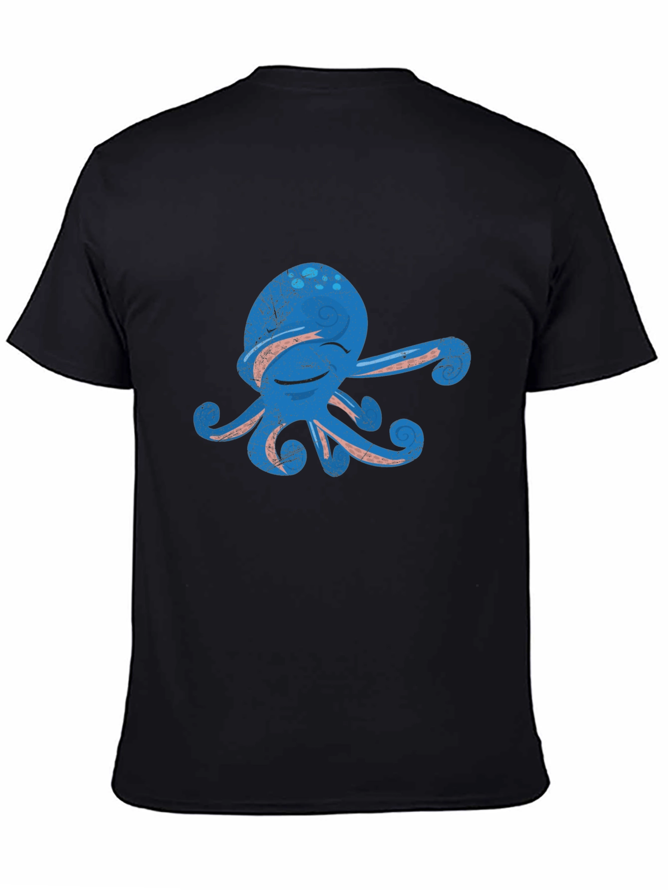 Cool Octopus Graphic Tee - Soft Cotton Blend