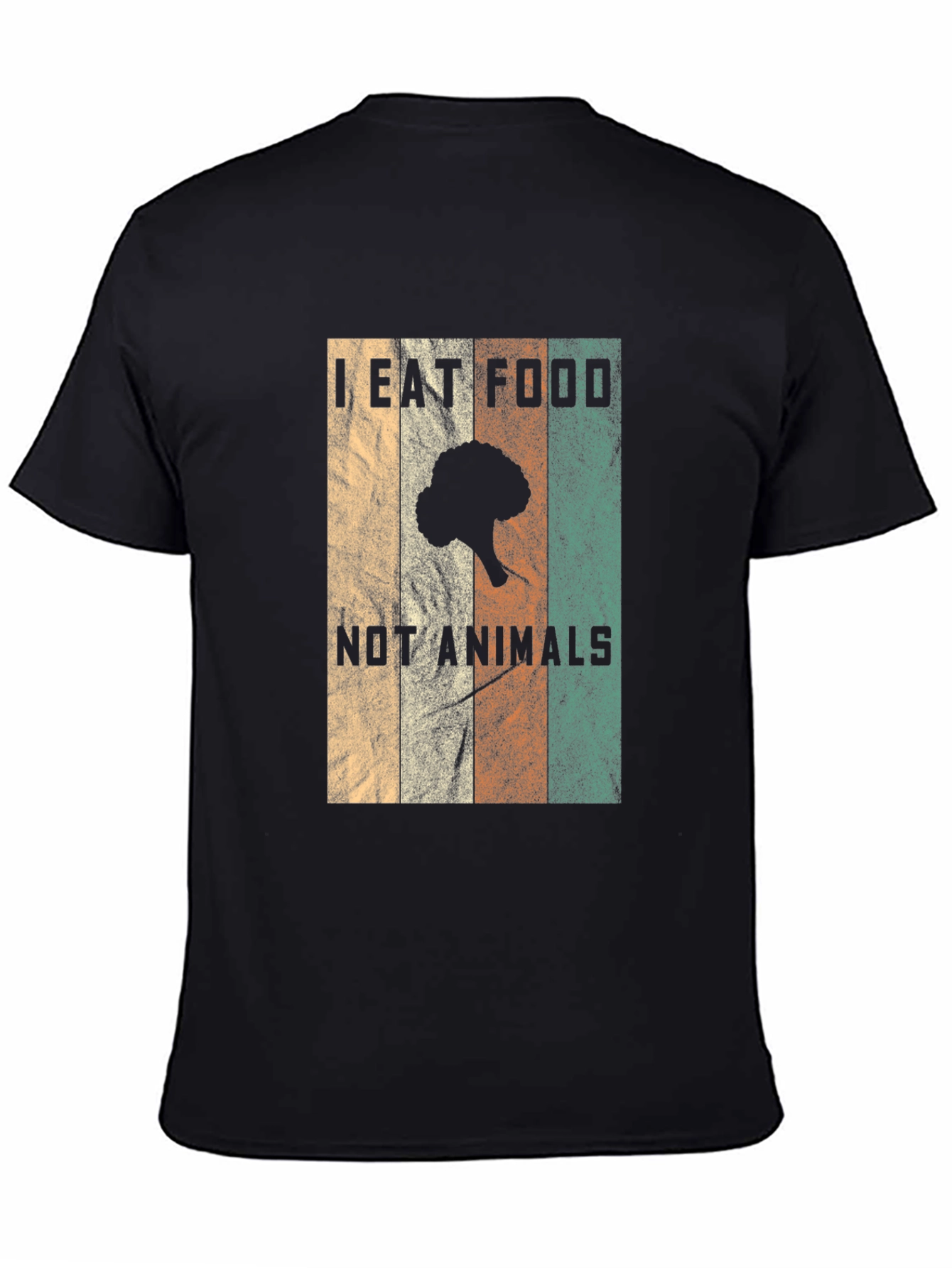 Vegan Broccoli T-Shirt - I Eat Food Not Animals
