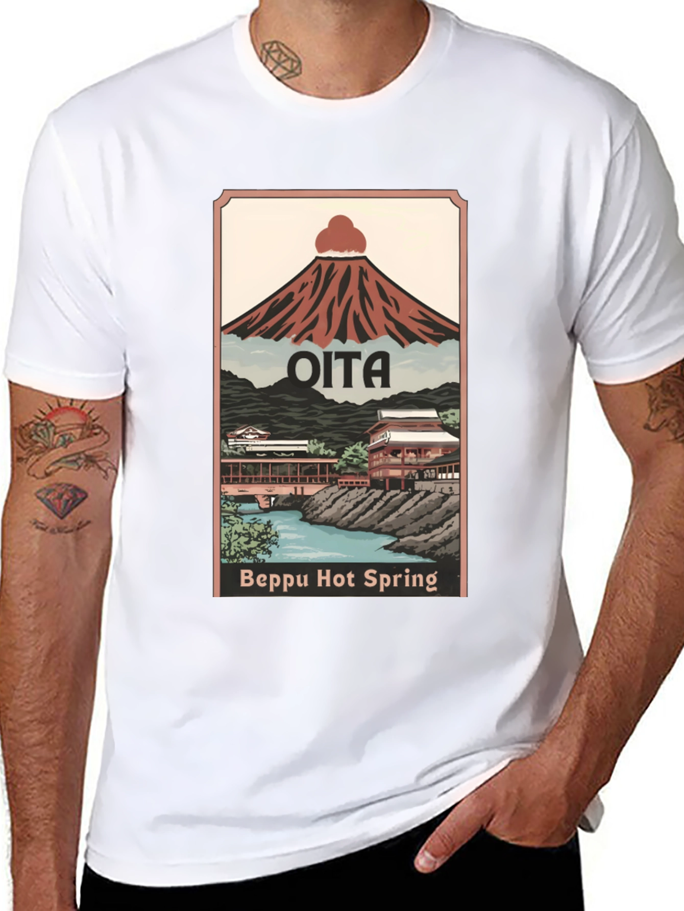 Oita Beppu Hot Spring T-Shirt