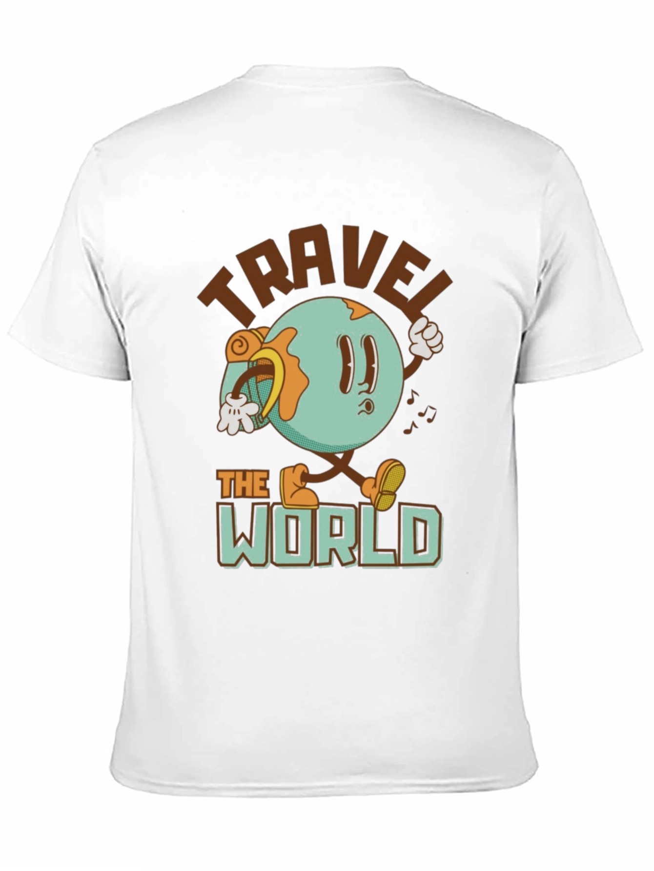 Travel the World Graphic Tee - Adventure Awaits!
