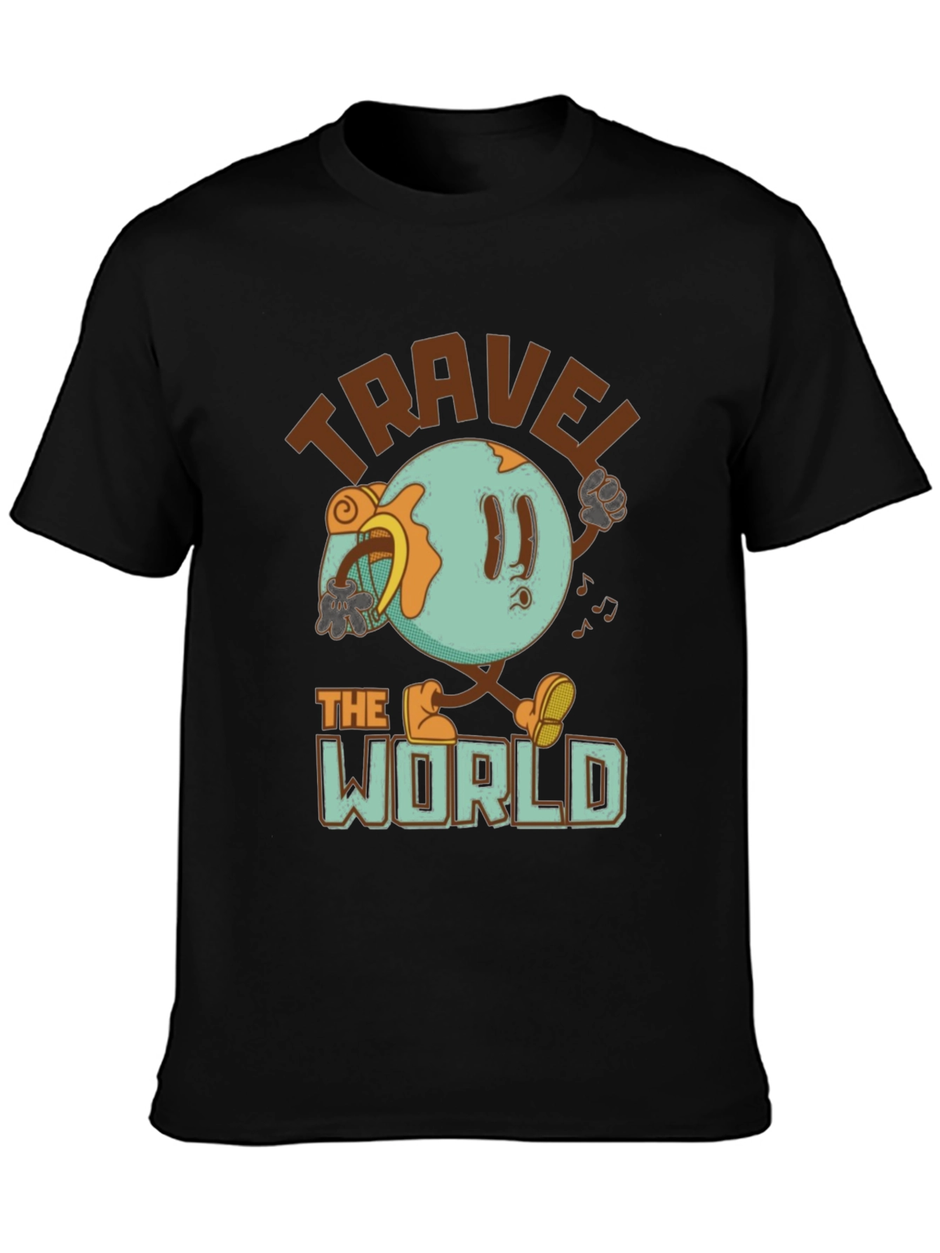 Travel the World Graphic Tee - Adventure Awaits!