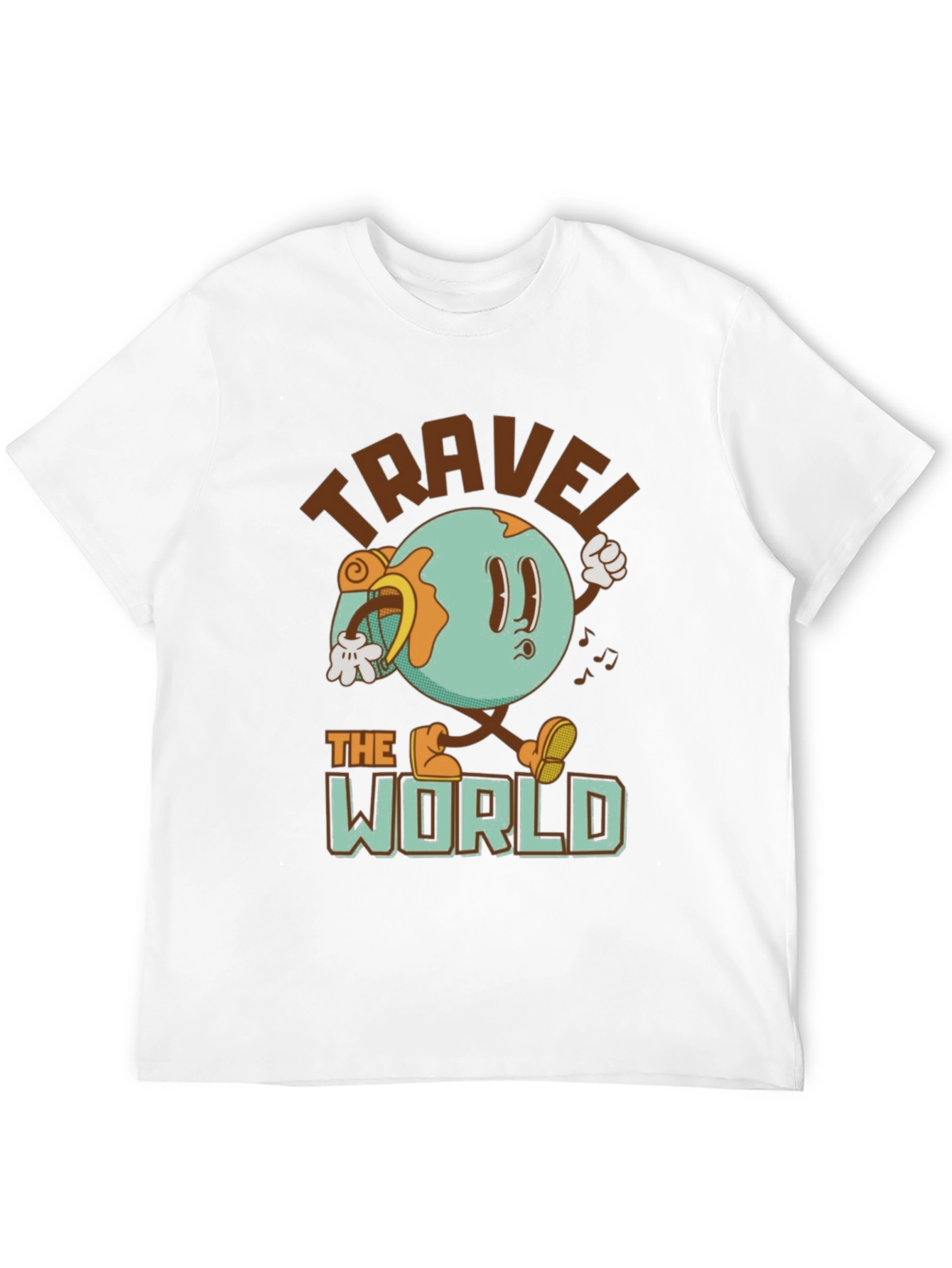 Travel the World Graphic Tee - Adventure Awaits!