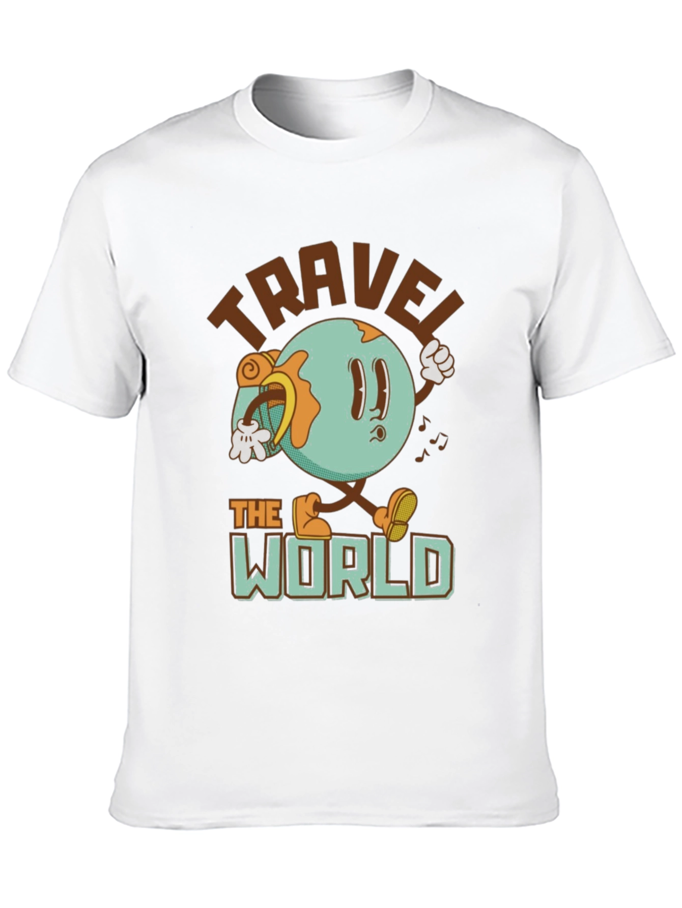 Travel the World Graphic Tee - Adventure Awaits!