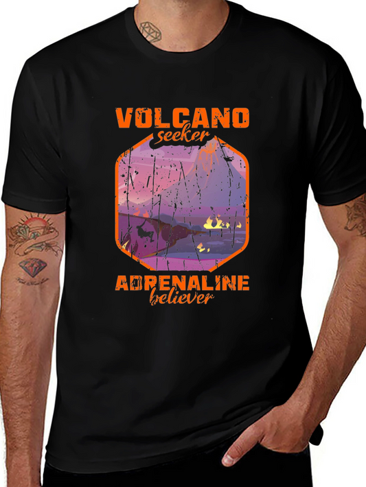 Volcano Seeker Adrenaline Believer Graphic Tee