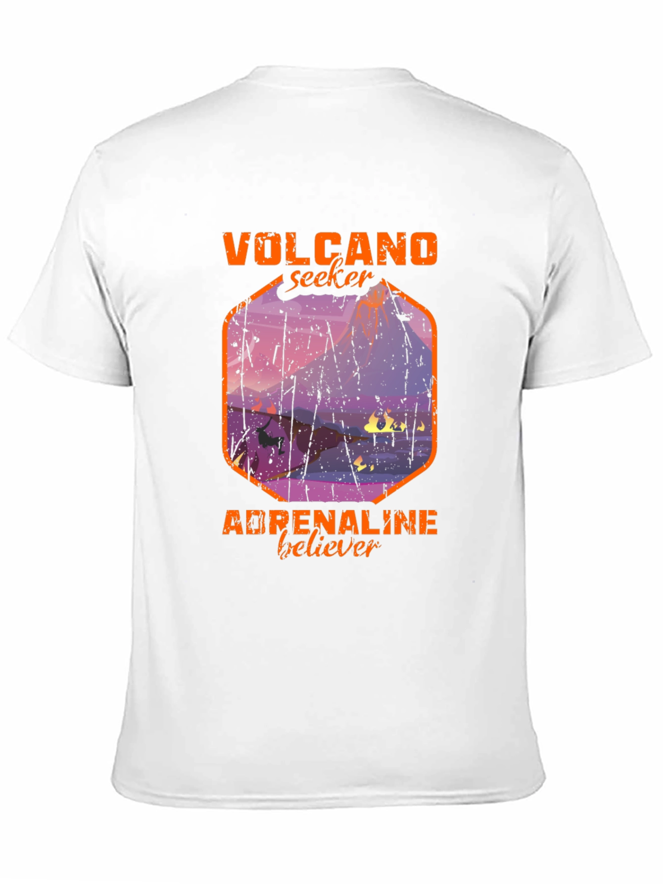 Volcano Seeker Adrenaline Believer Graphic Tee