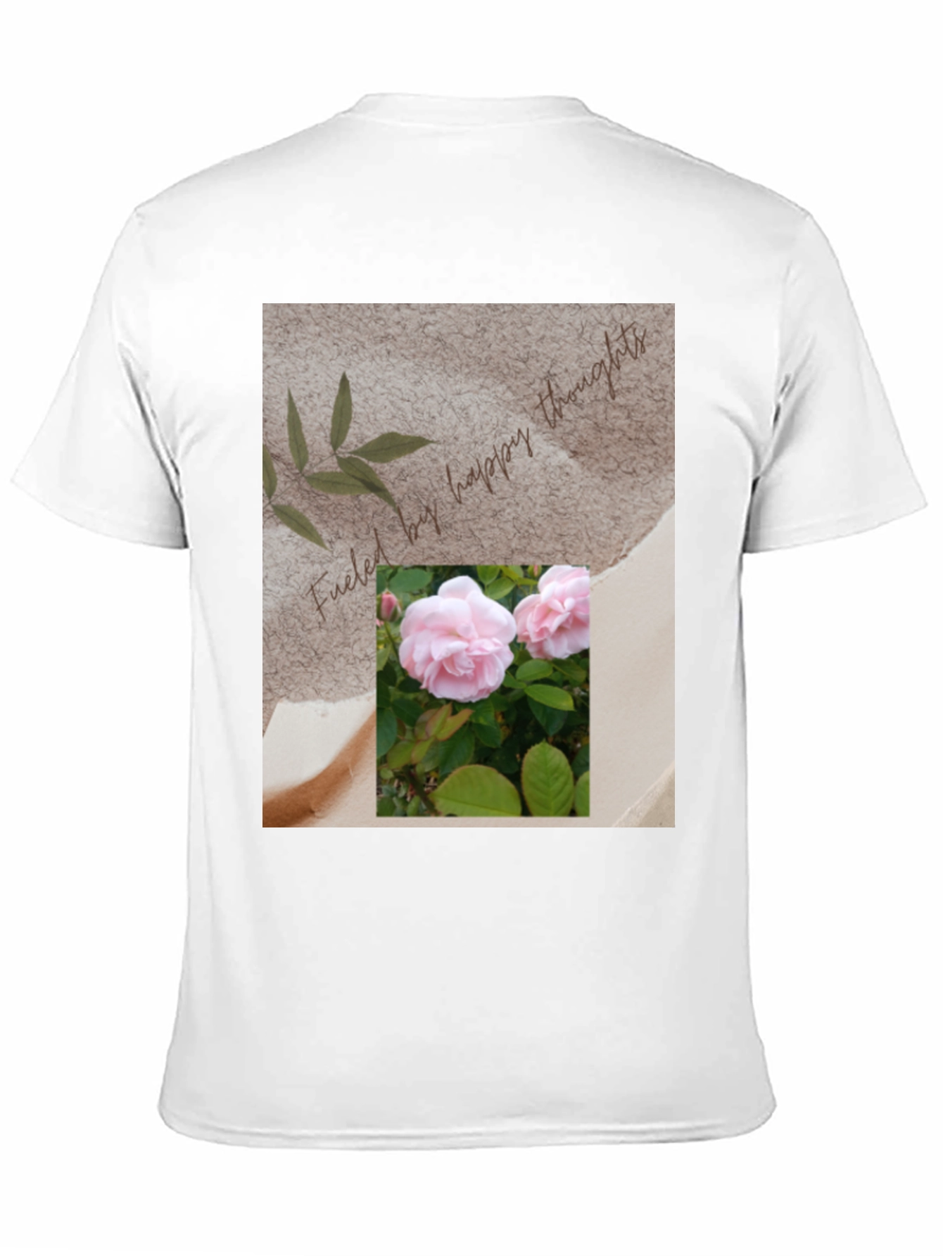 Floral Happy Thoughts Graphic T-Shirt