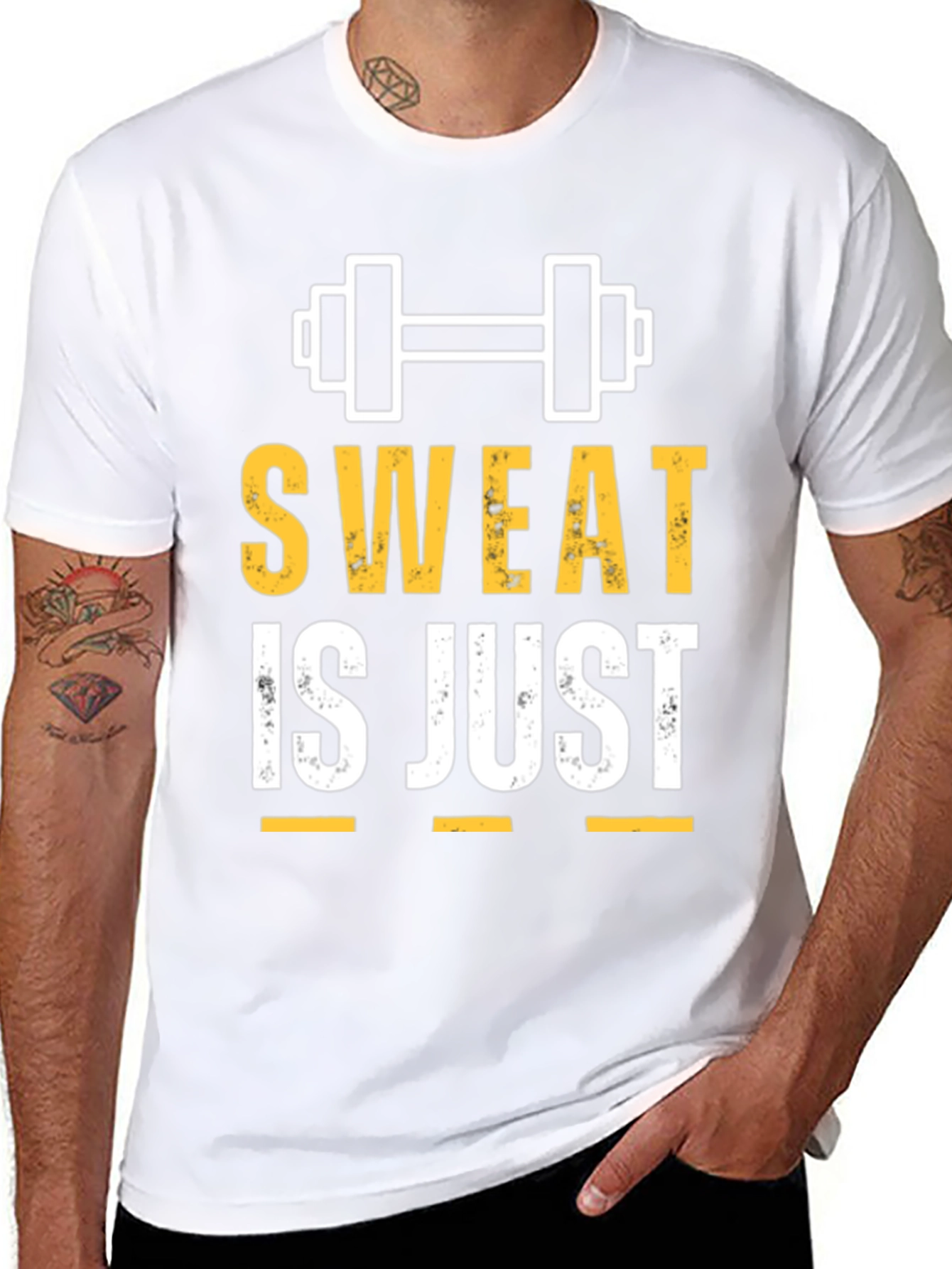 Sweat is Just Fat Crying T-Shirt