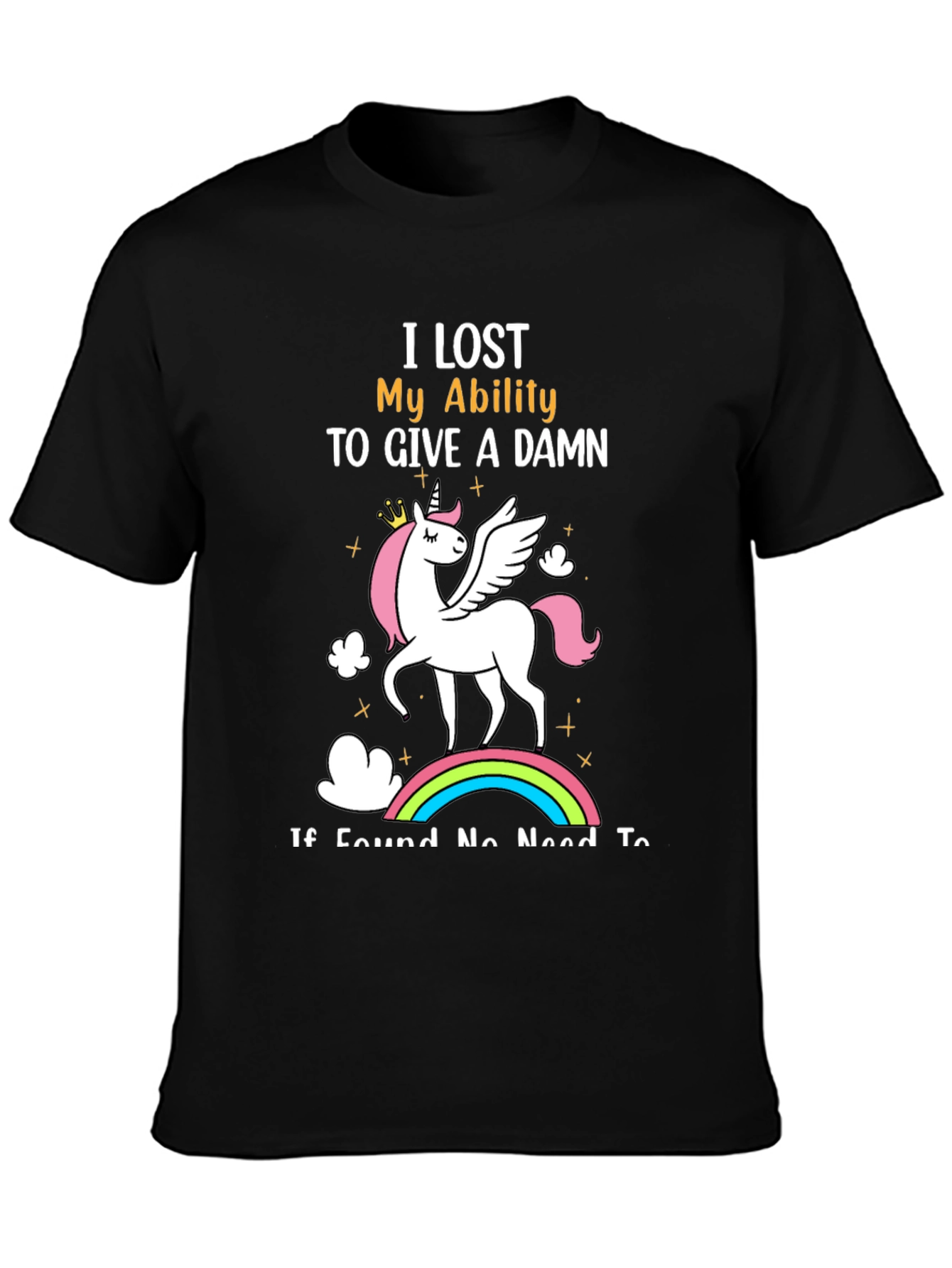 Lost Ability Unicorn Graphic Tee